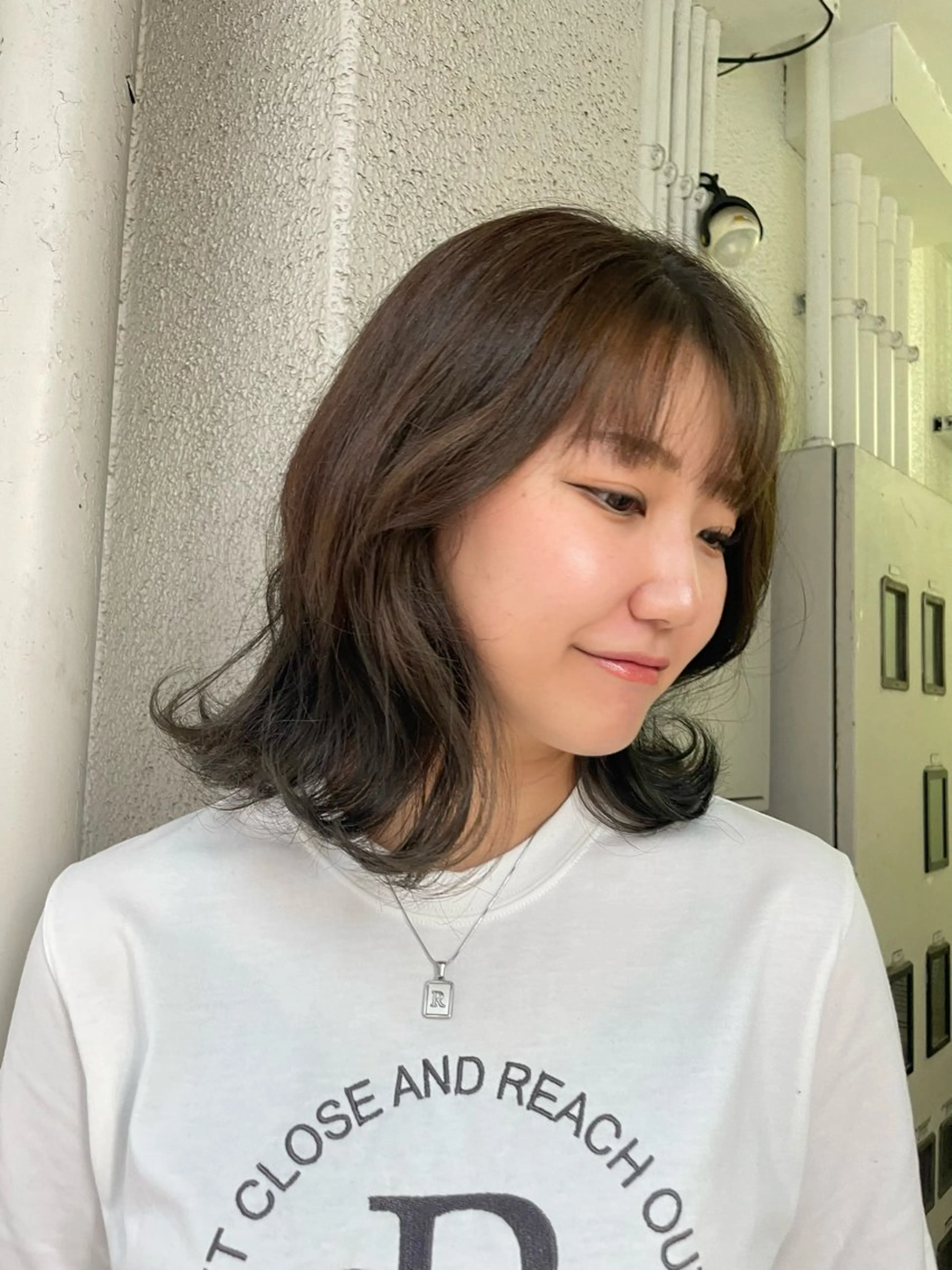ミディアム ONZE所属・ONZE miyuのヘアスタイル