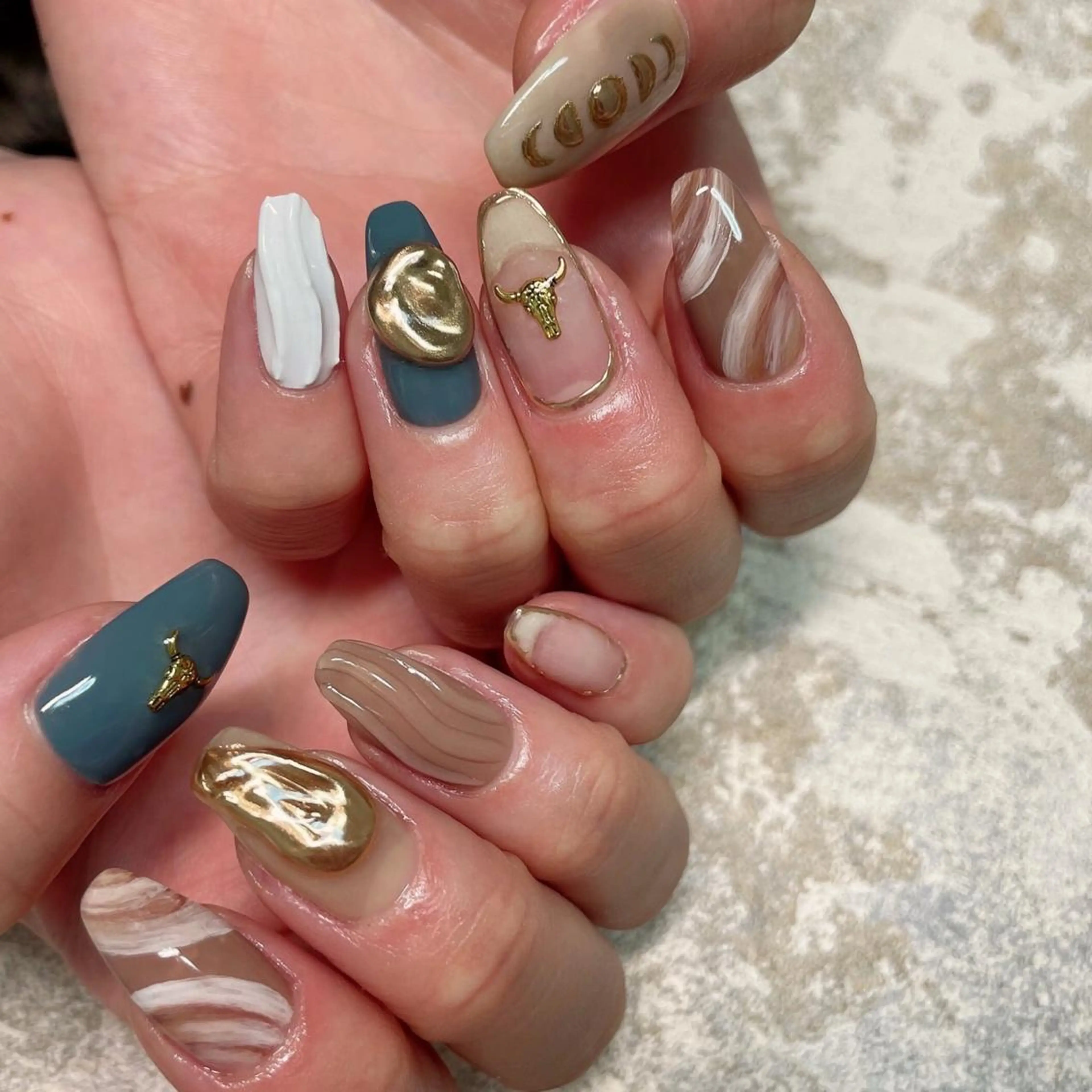 ネイル ハンドネイル lilbondir. chiharuのネイルデザイン