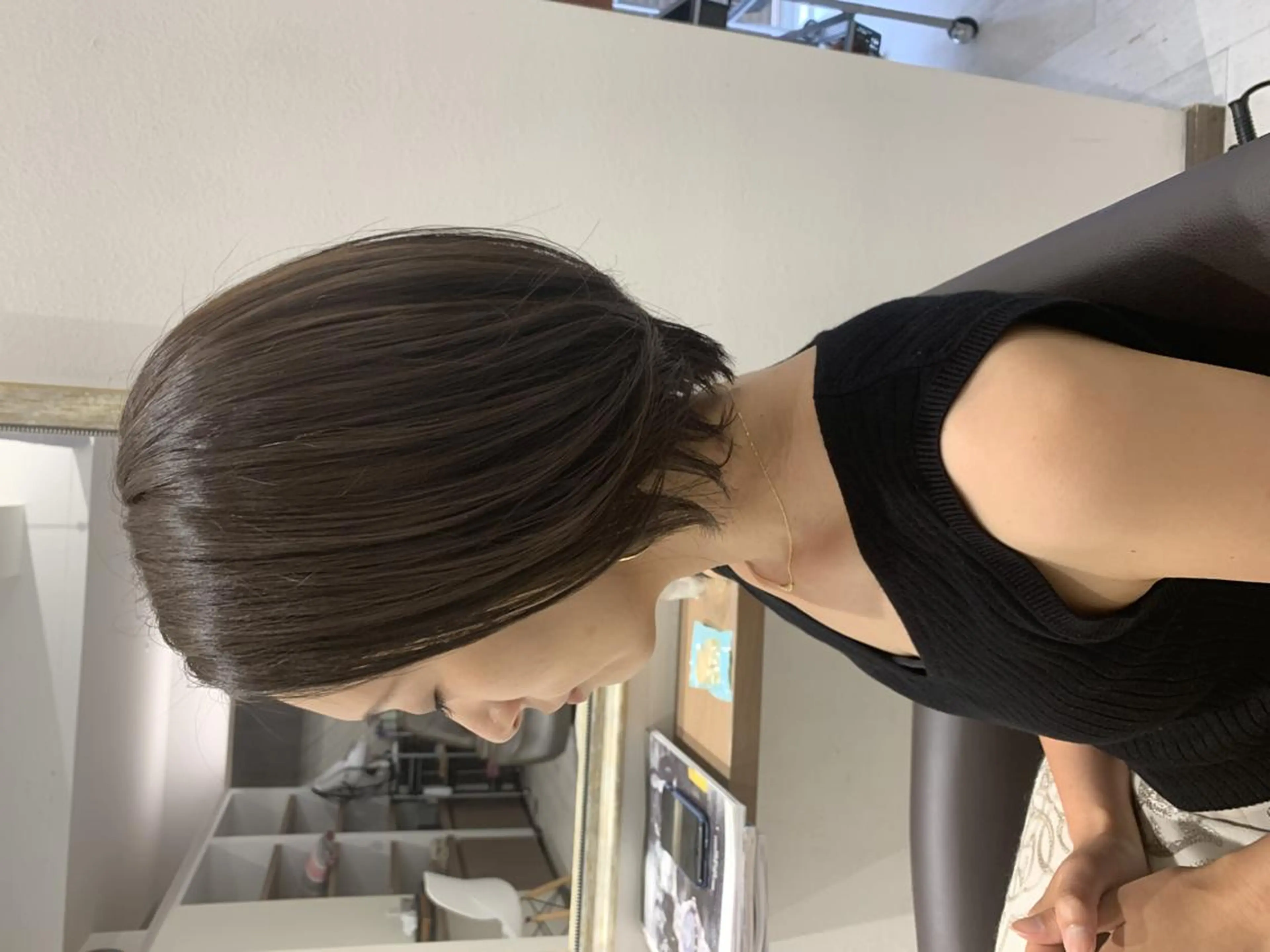 ショート カラー 瀬尾 由希菜のヘアスタイル