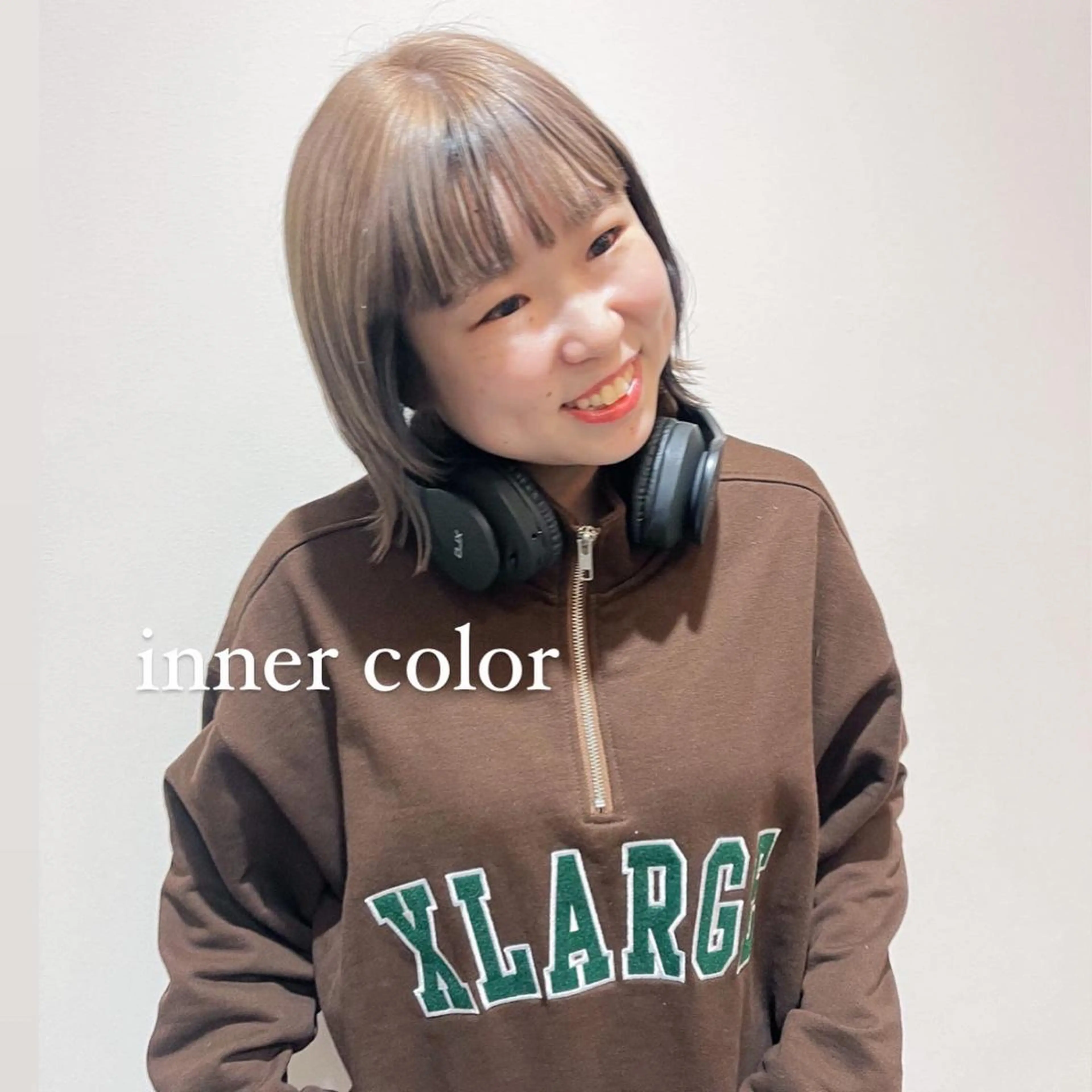 ミディアム くびれヘア 似合わせカット 小顔カット カラー得意【梅田】 瀧本友梨乃のヘアスタイル