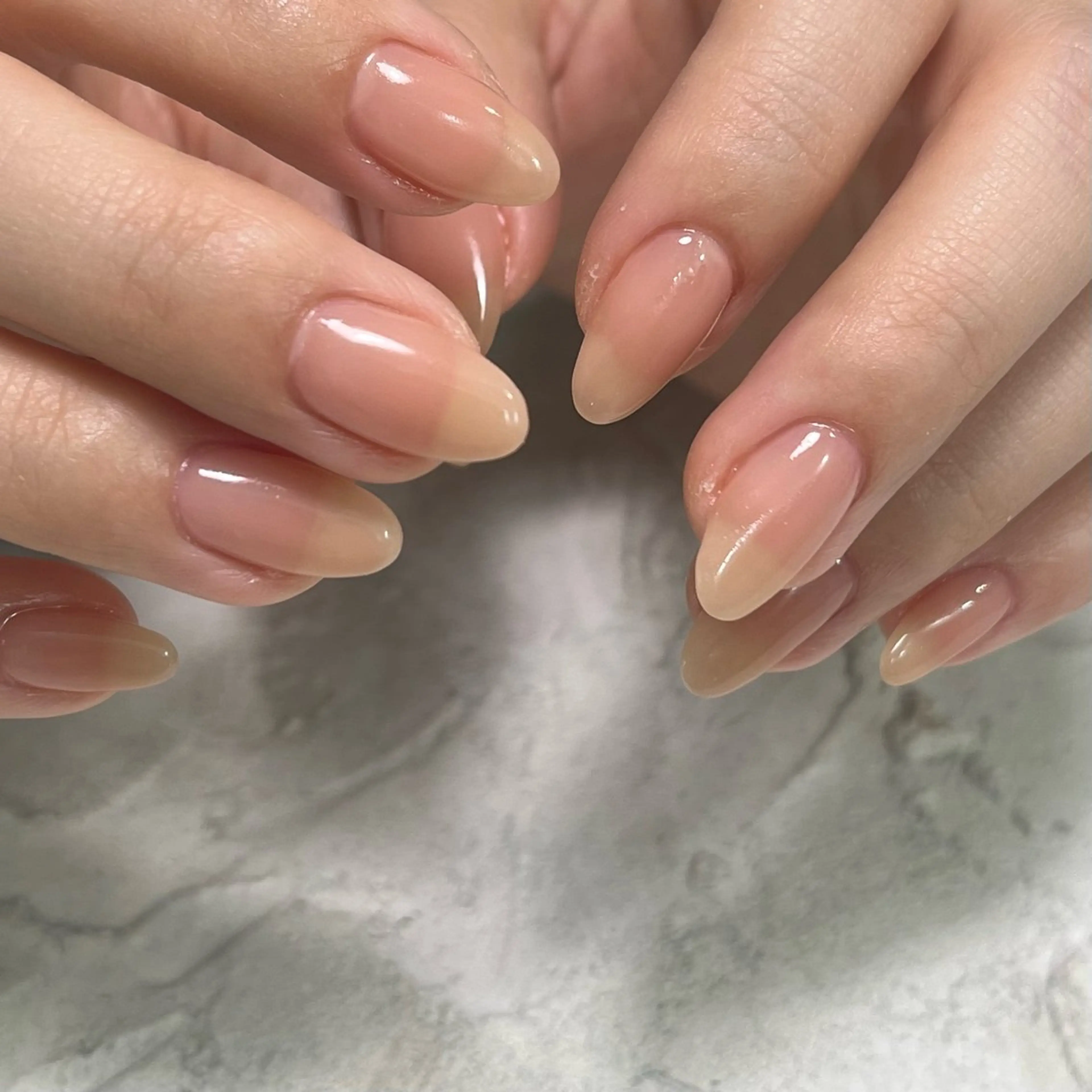 ネイル ワンカラーネイル サニーヒルズ藤沢 水口のネイルデザイン