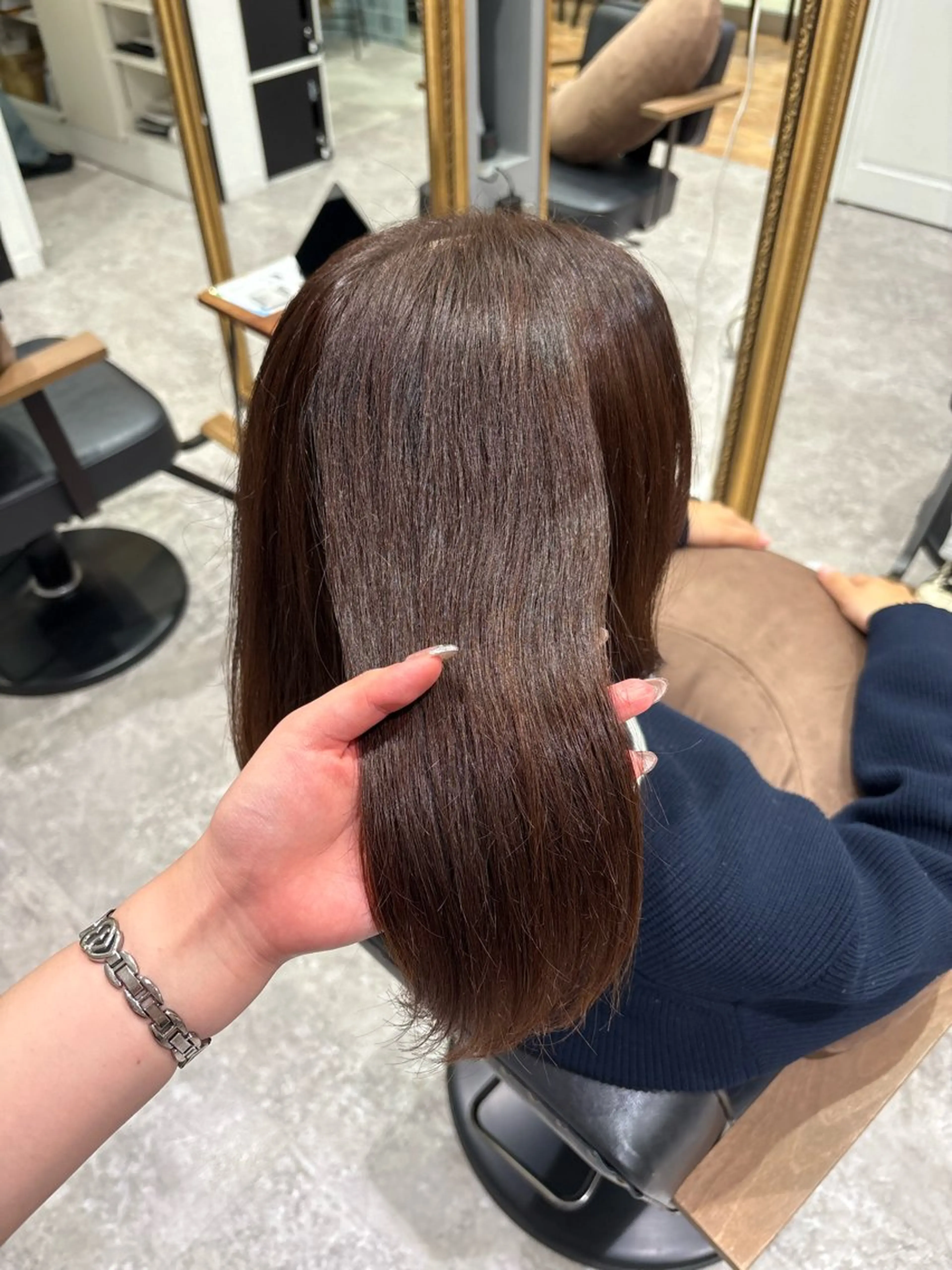 カラー ヘアカラー トリートメント 透明感カラー/ダブル カラー/MAI🎀のヘアスタイル