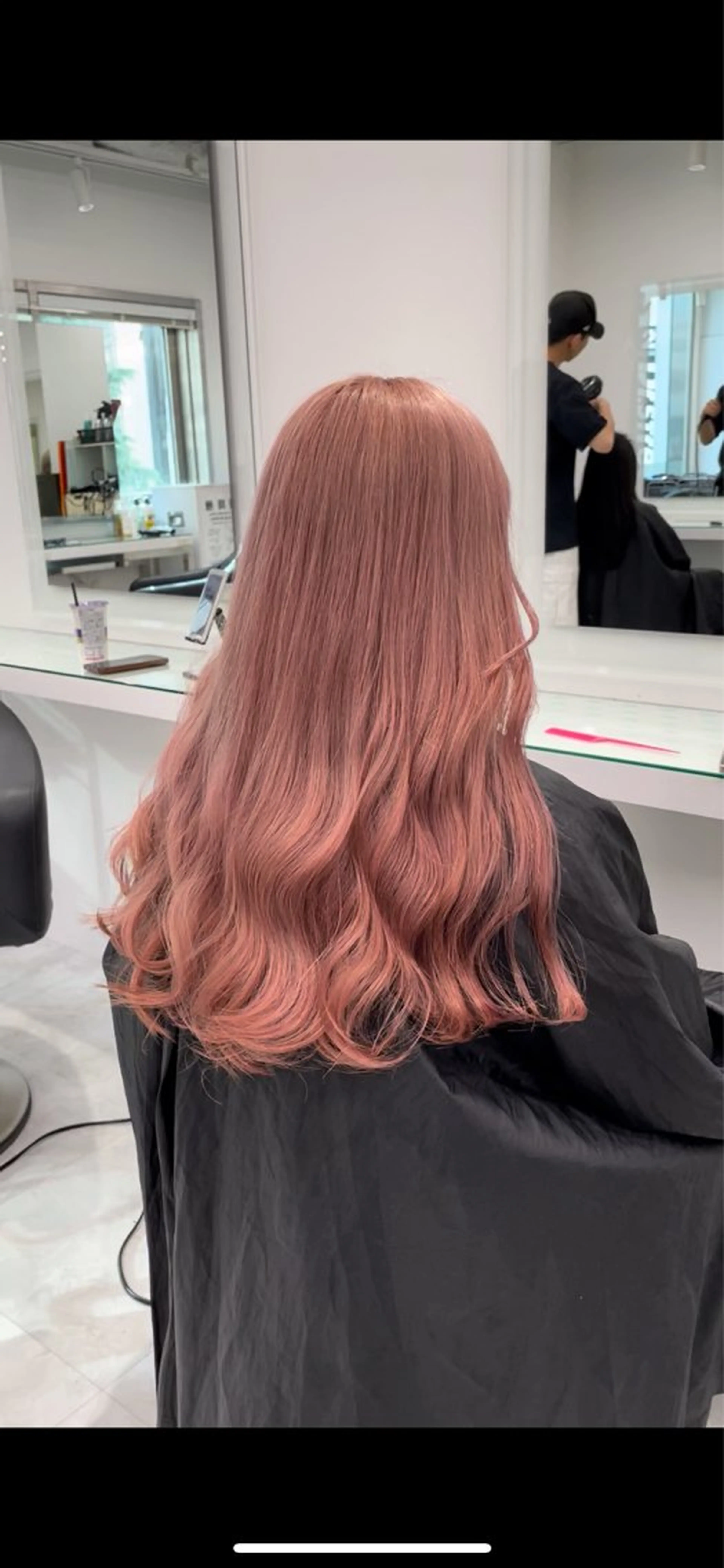 セミロング カラー カット ヘアカラー ツヤ髪透明感🐈‍⬛ 🦴ෆ‪maiෆ🦴のヘアスタイル
