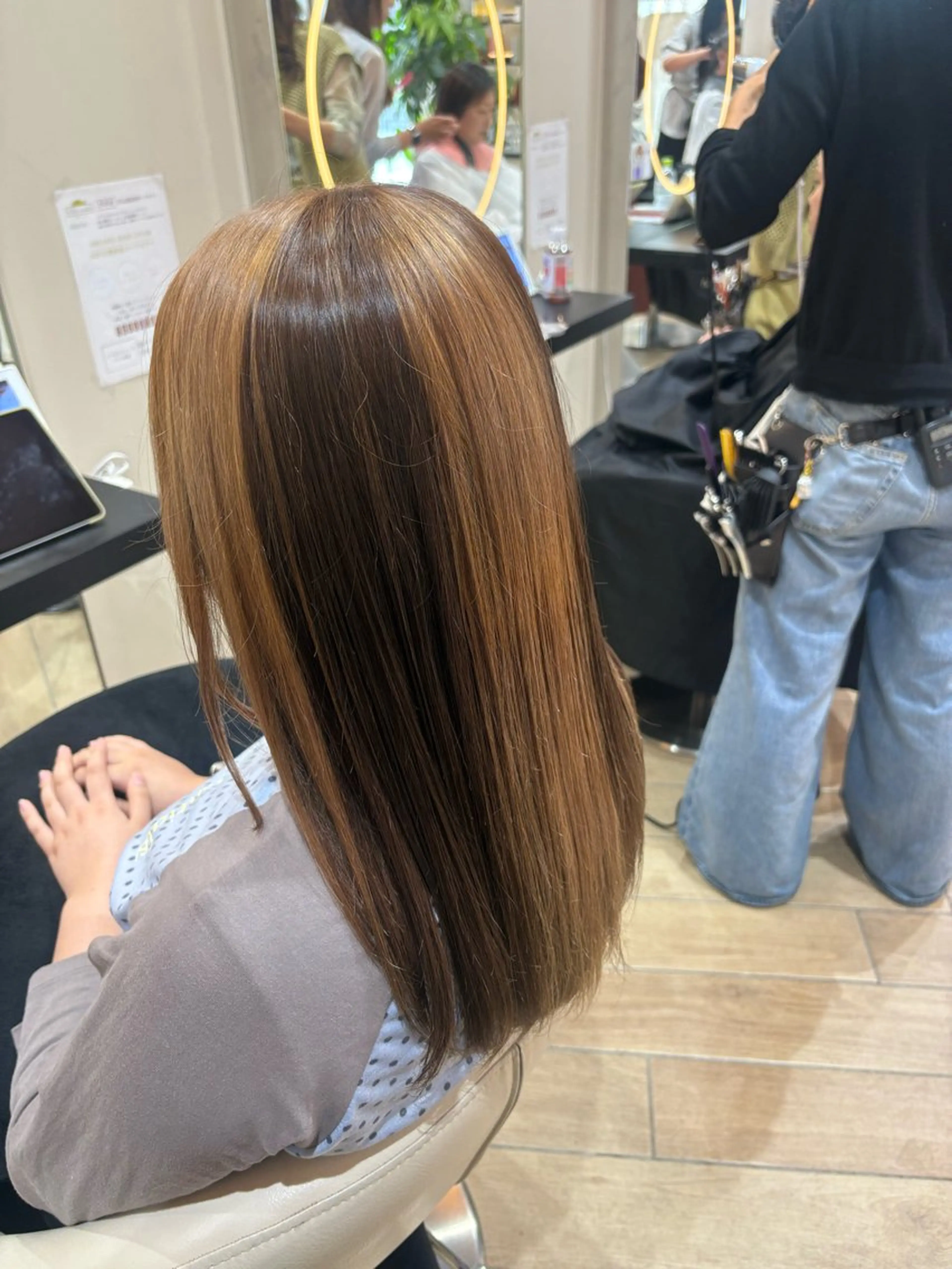 カラー ヘアカラー トリートメント ヘアセット 🎀推し活カラー/ ピンクカラー/のののヘアスタイル