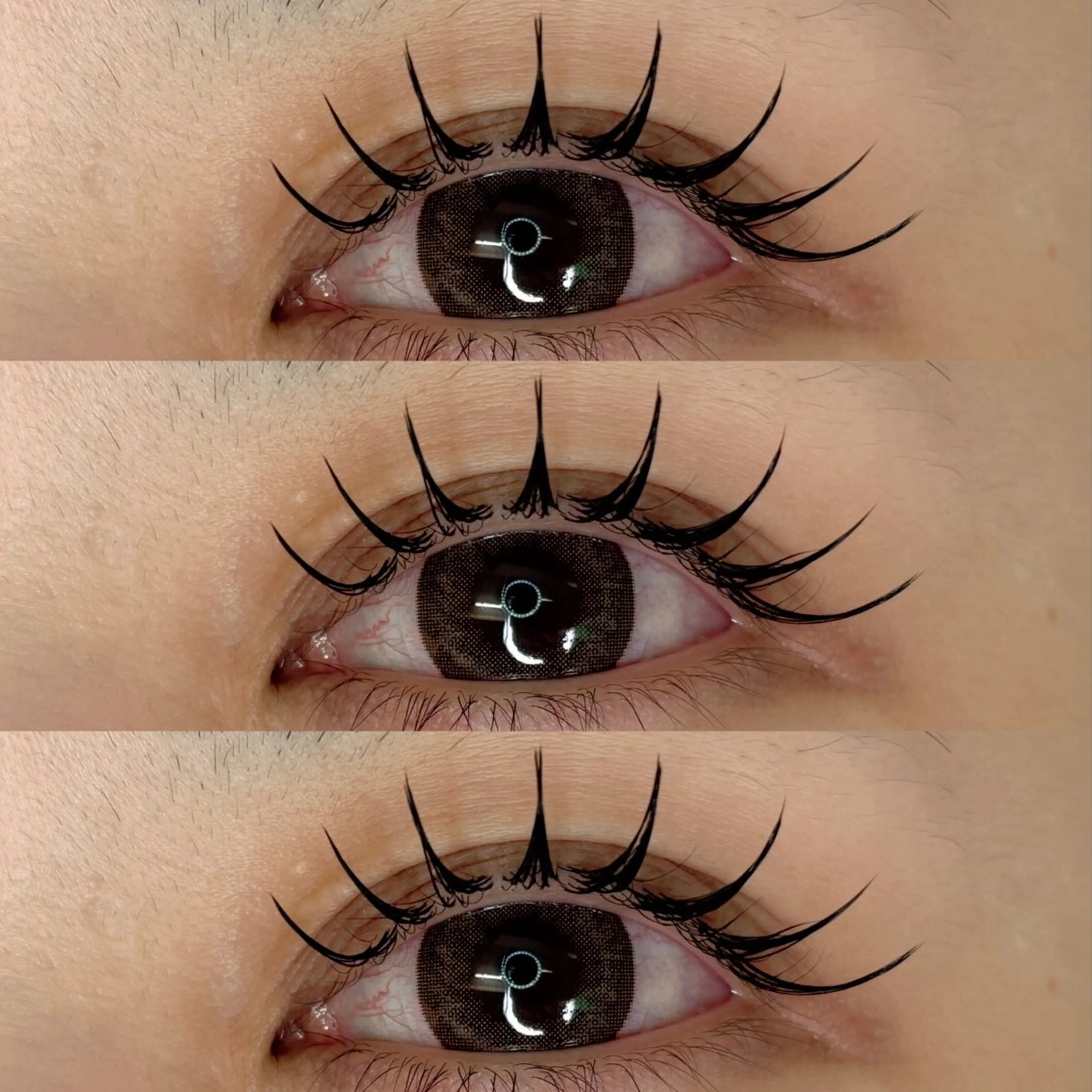 マツエク・マツパ フラットラッシュ Arva 【Leia】のマツエク・マツパデザイン