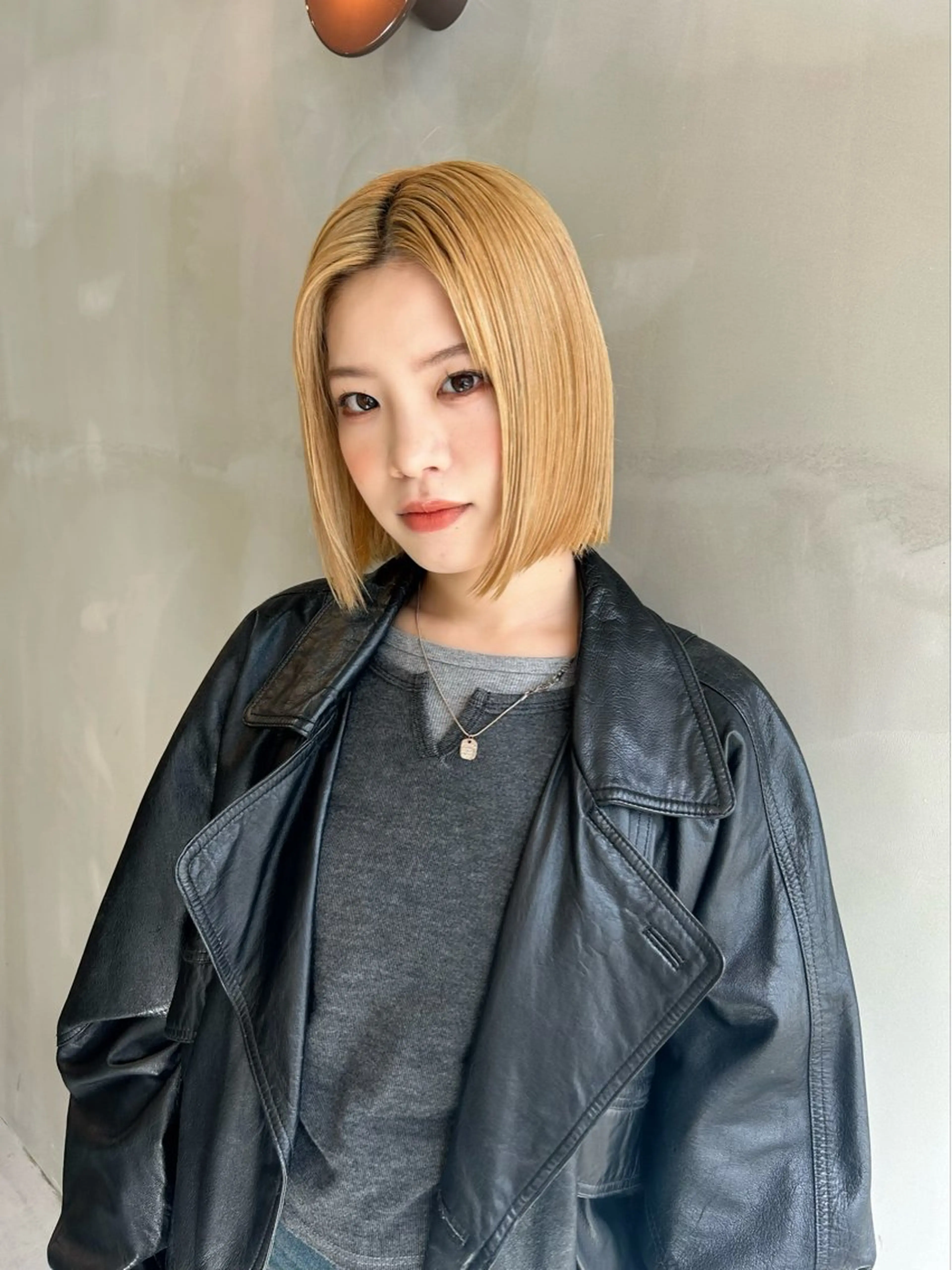 ミディアム カット ヘアカラー ハイトーン/ブリーチ 🧁soraのヘアスタイル