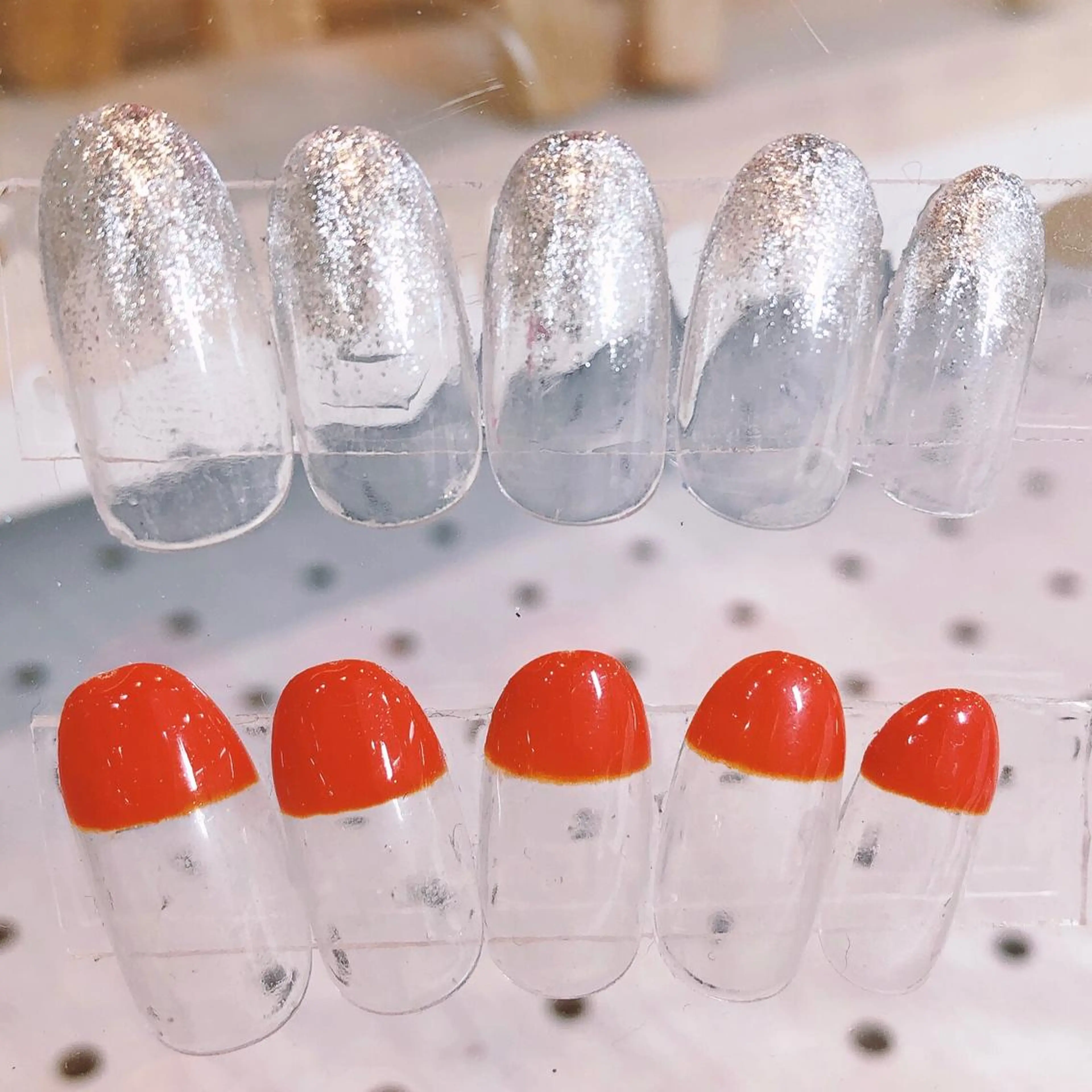 🌱ラメグラ研究2色🧪色選び不可/オフケア無し🌿の写真