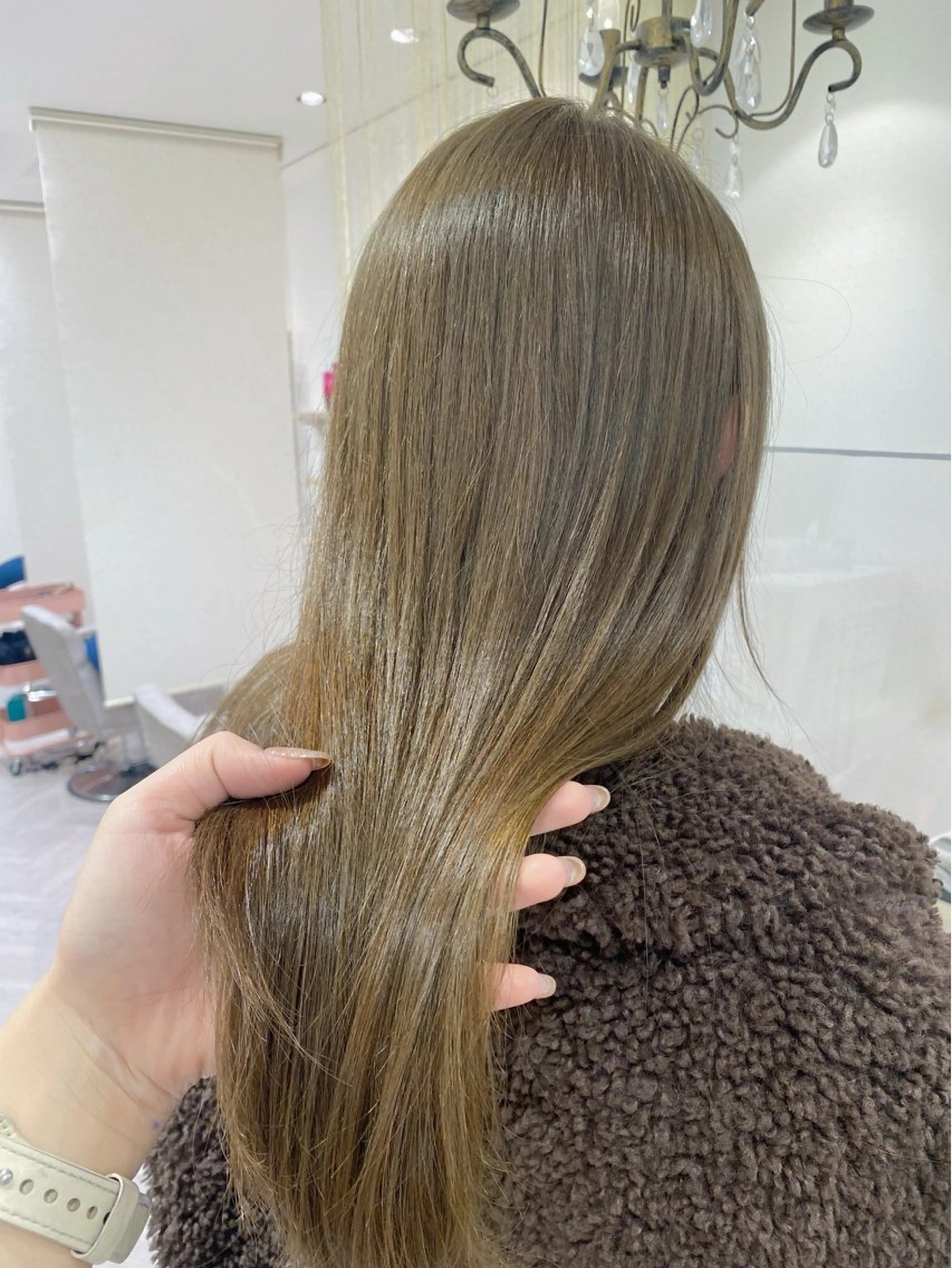 前髪カット➕Aujua 4Step Treatment（シャンプー付🫧）の写真