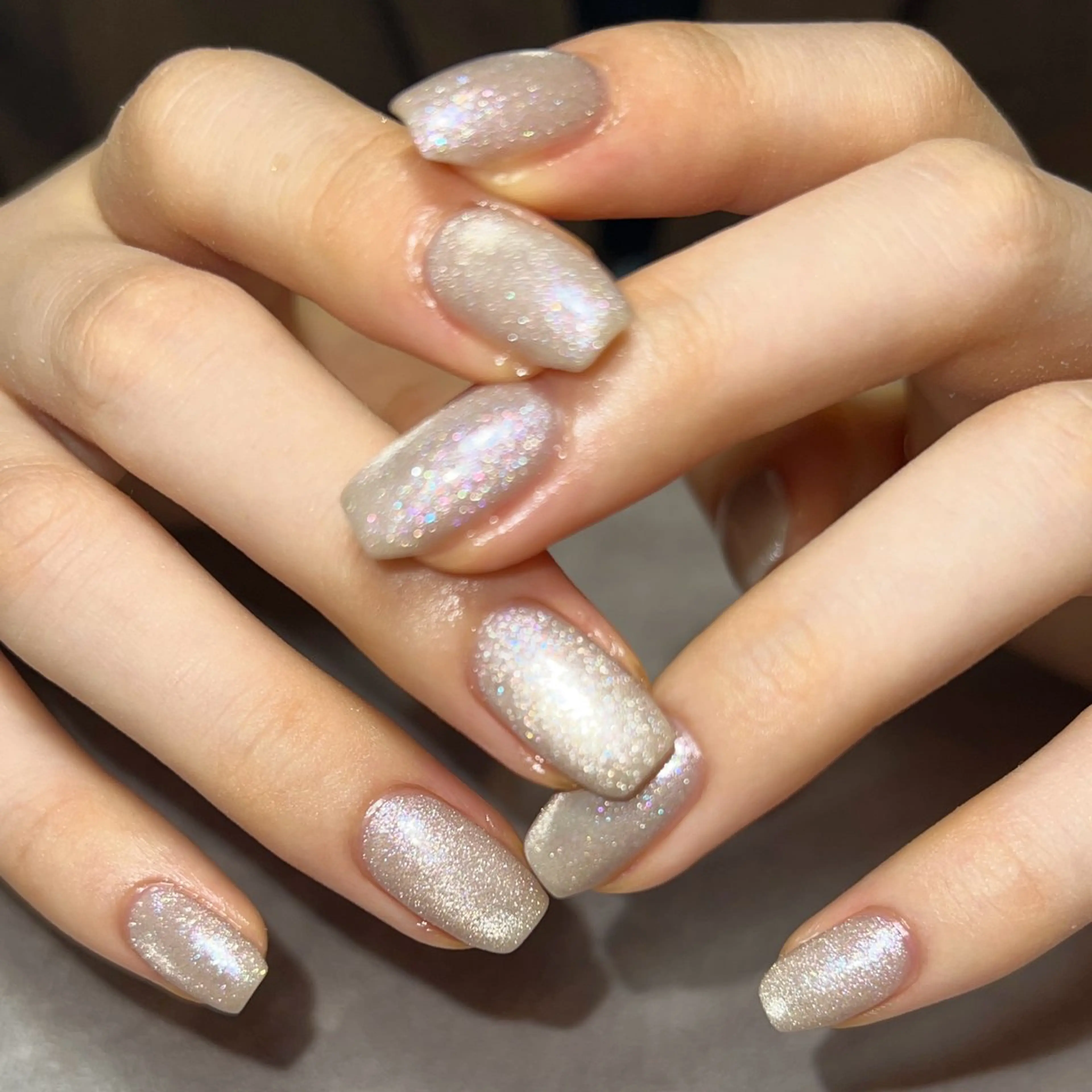 ミニモ限定価格🎀🫧フラッシュネイル【オフ込み】/大人気メニュー✨キラキラ好きの方におすすめの写真