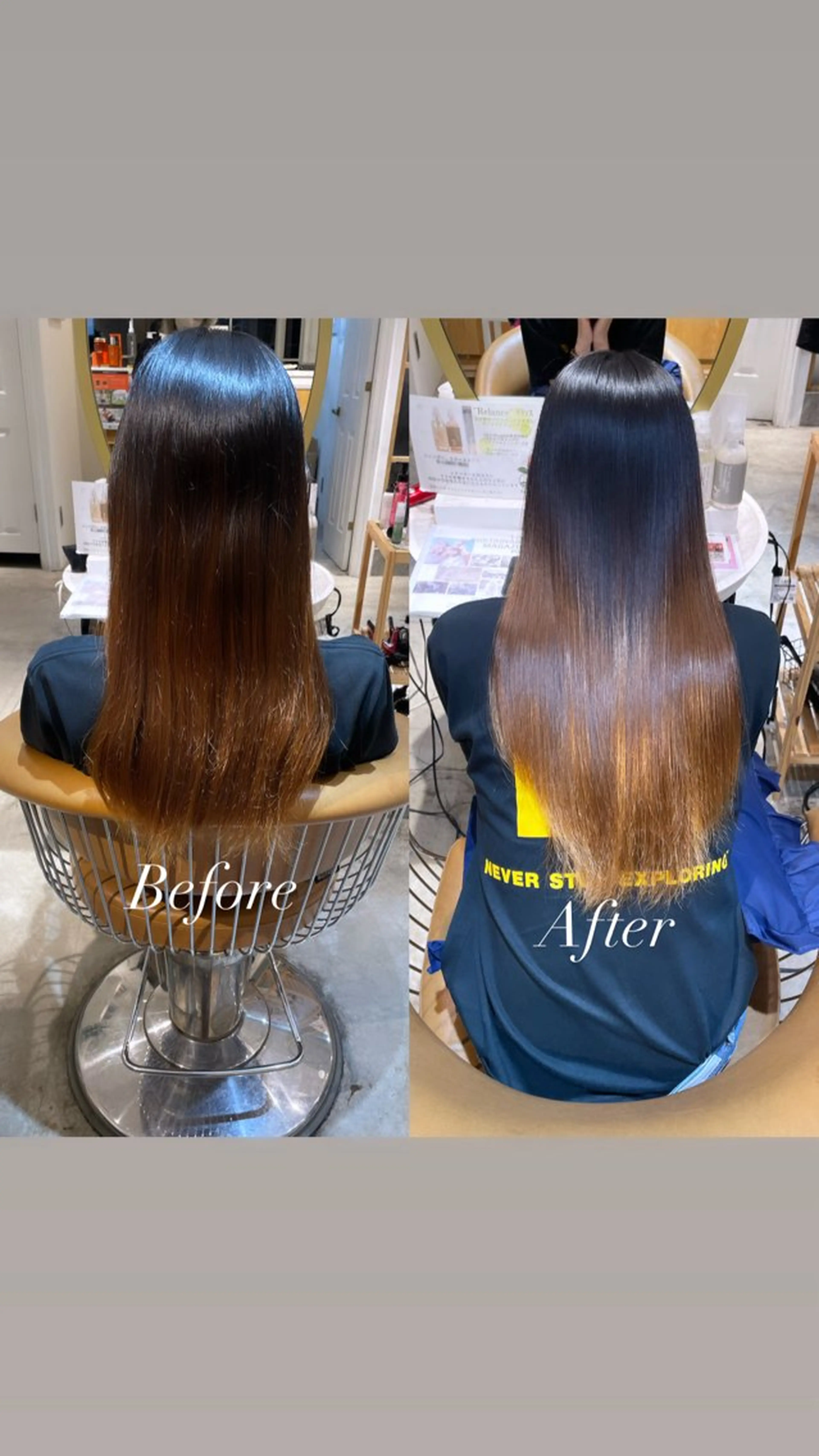 セミロング 髪質改善 髪質改善/ボブ /韓国/erikoのヘアスタイル