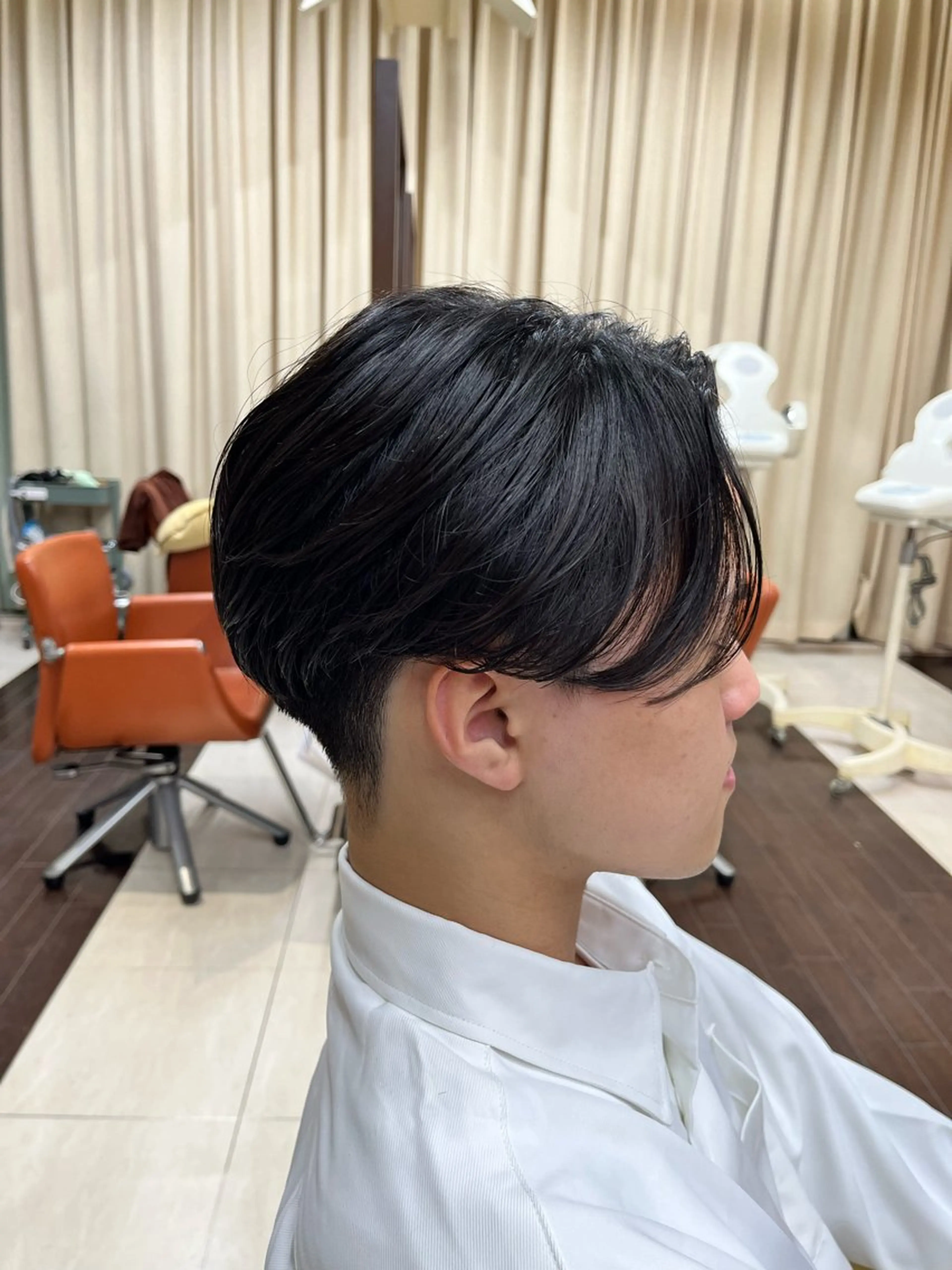 ショート パーマ メンズ メンズパーマ ニュアンスパーマ カット パーマ ヘアセット AROH  men's cut&men's perm 船橋店所属・🧊メンズ特化🧊 高木航希のヘアスタイル