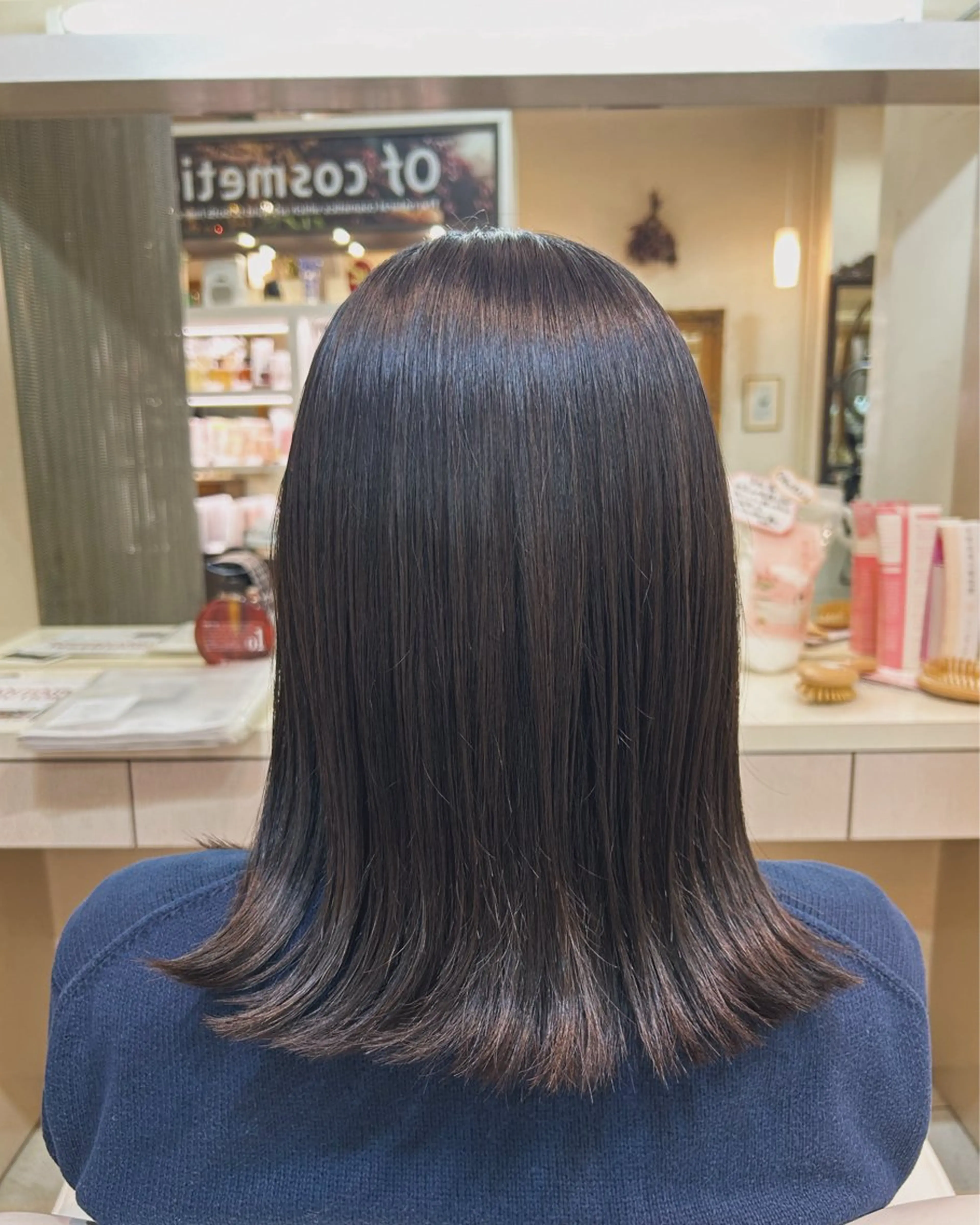 パーマ ストレートパーマ オブヘア鷺沼所属・立石 タテイシのヘアスタイル