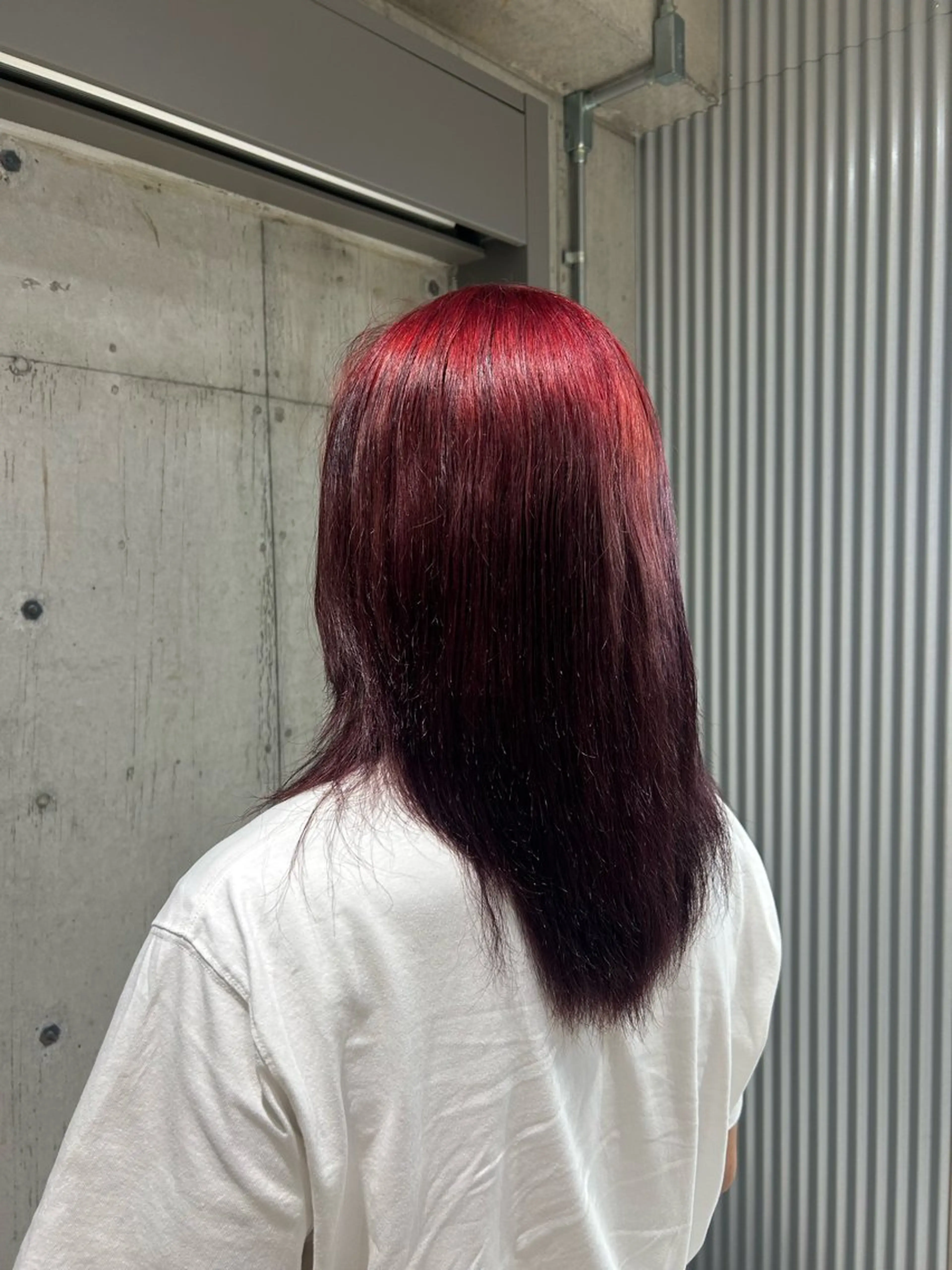 ミディアム カラー レッドカラー ヘアカラー 🌟艶ハイトーン🌟 /KaRinのヘアスタイル