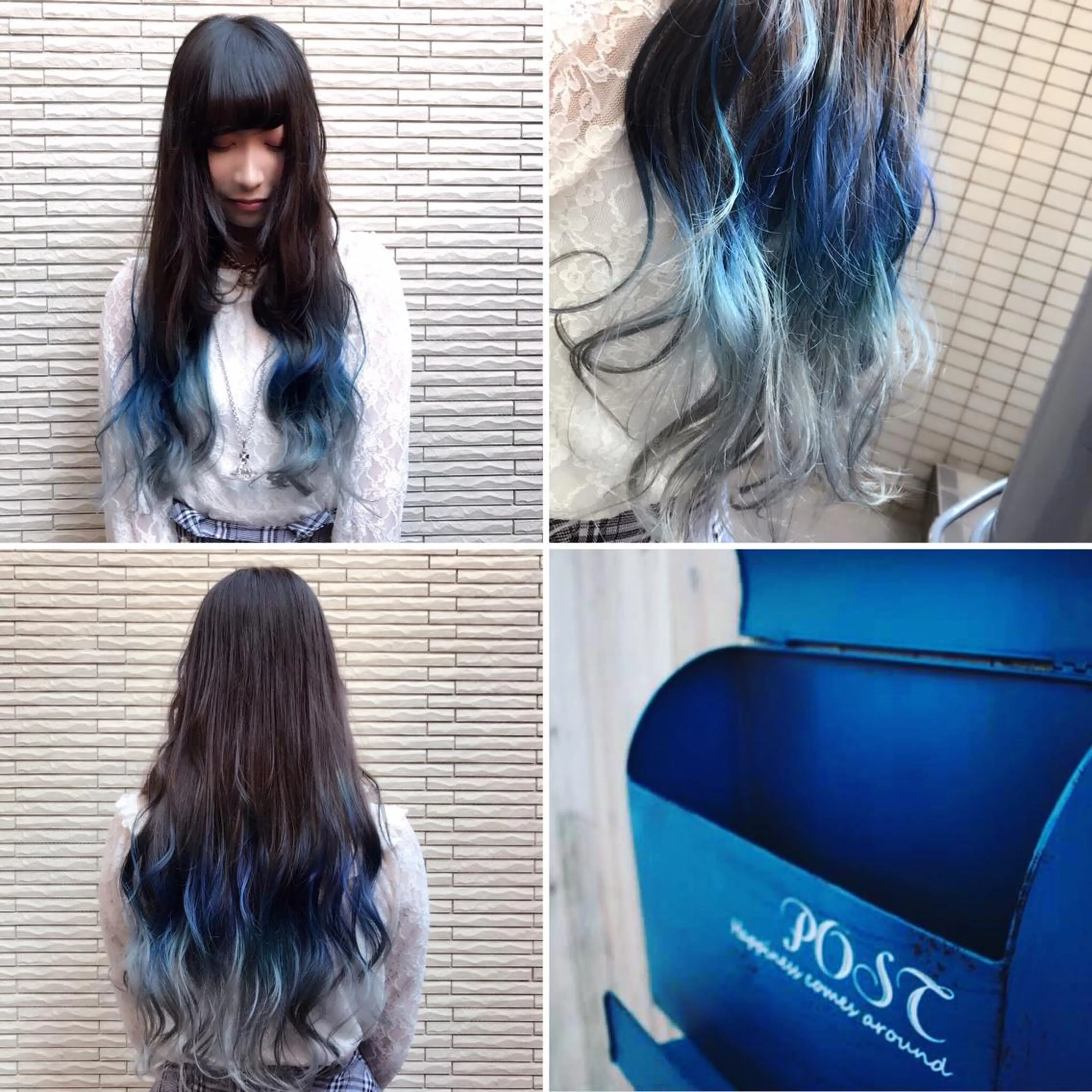 ロング カラー ヘアカラー トリートメント "PEPPU "所属・派手髪、ハイトーン ショートヘアShinのヘアスタイル