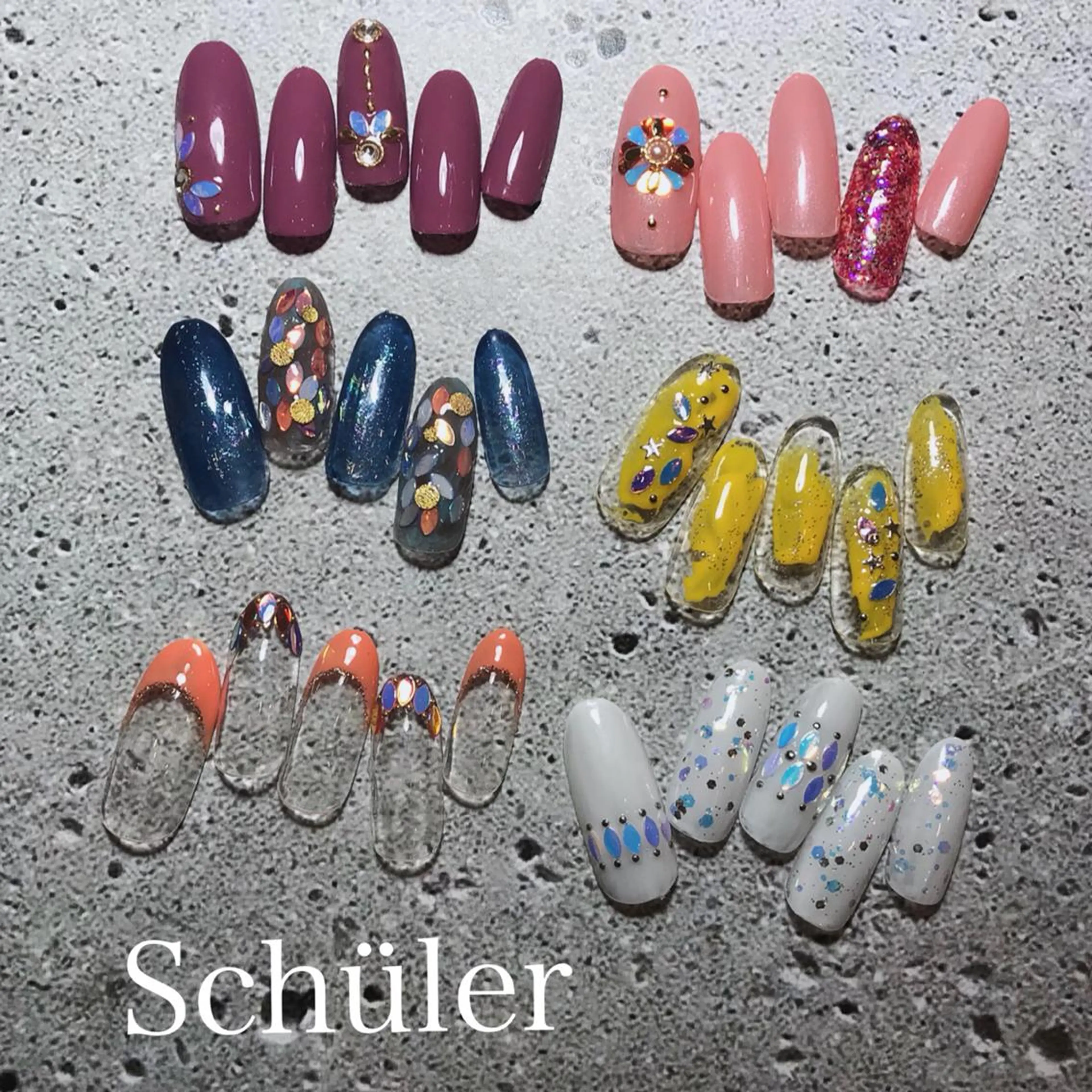 ネイル Schüler所属・野内 まきのネイルデザイン