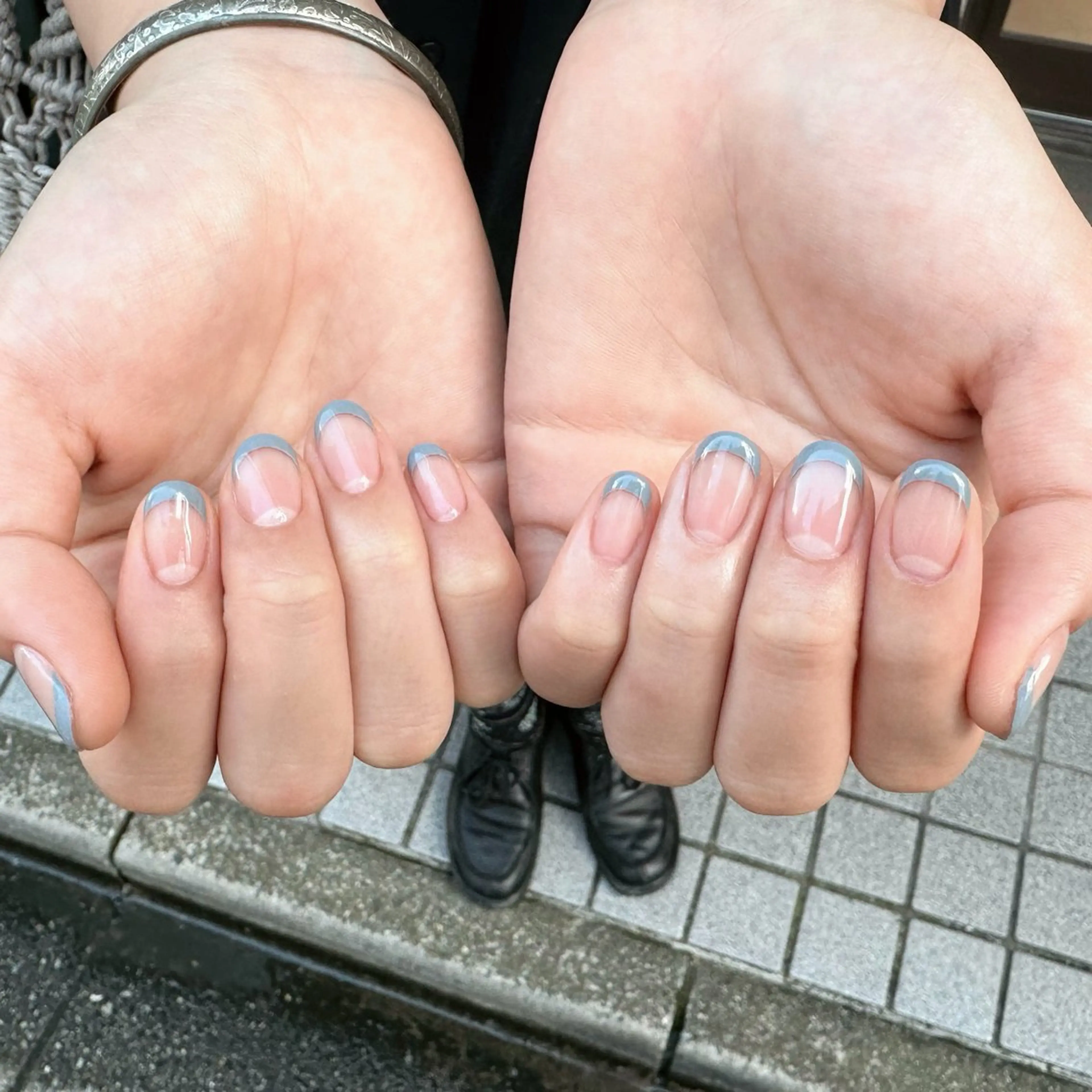 ネイル フレンチネイル erinca nail所属・圦本 有紀のネイルデザイン