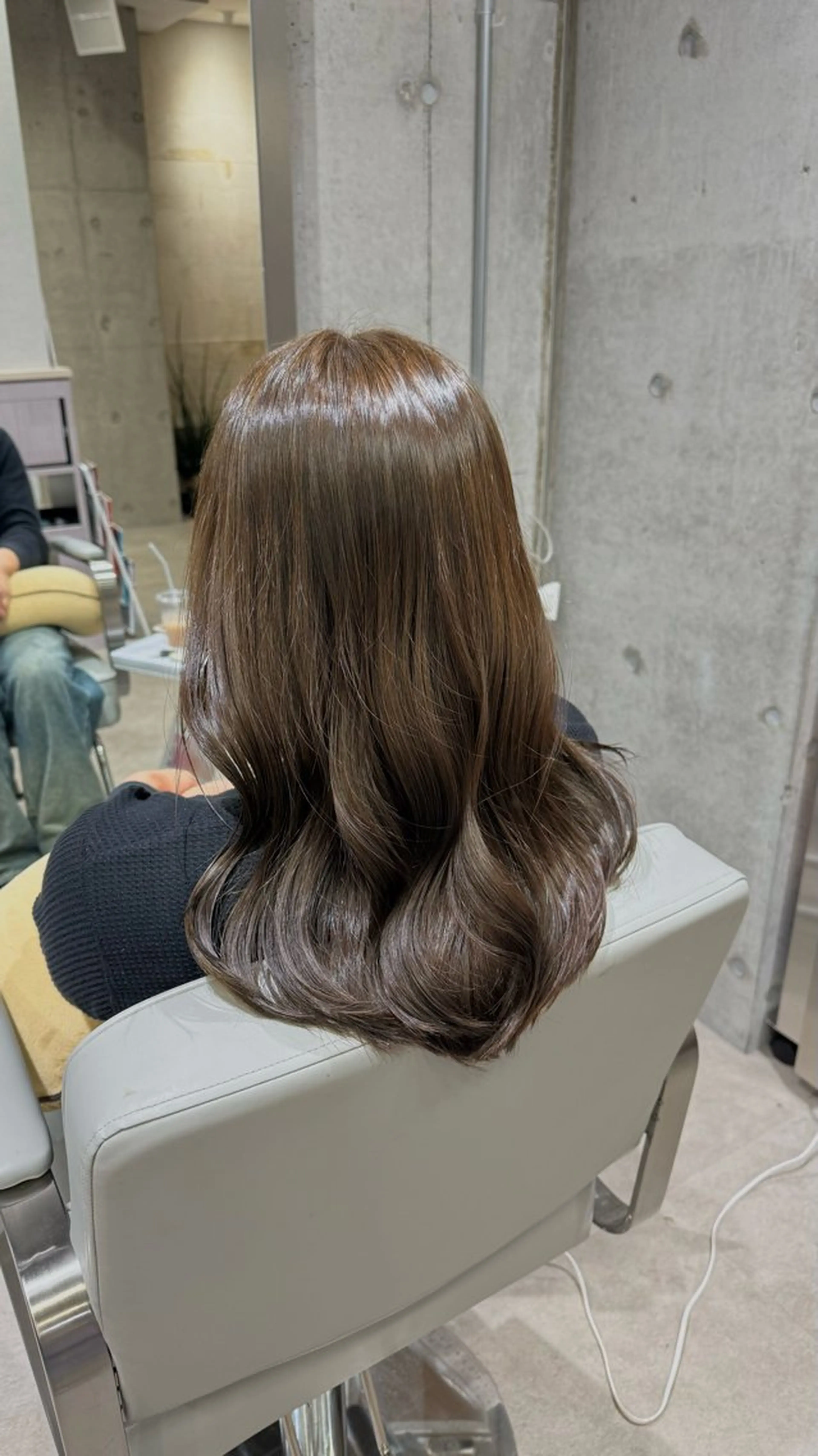 セミロング ヘアカラー トリートメント RUKA🩰透明感 寒色カラー/レイヤーのヘアスタイル