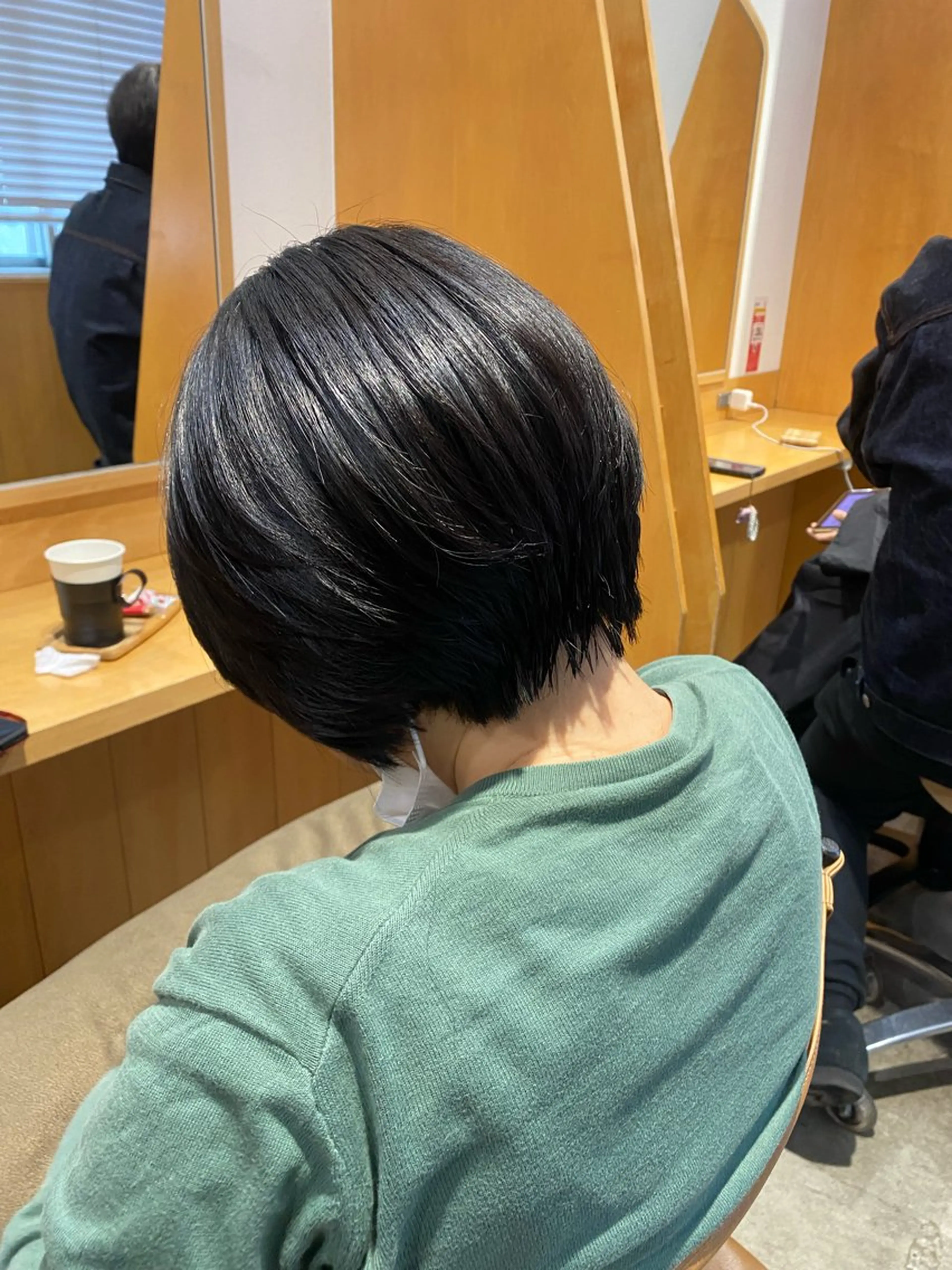 ショート ショートボブ ハンサムショート ボブ ショートヘア カット ヘアカラー トリートメント SALOWIN銀座PAYⅡ店所属・GINZARay2 風本朱里🐥のヘアスタイル