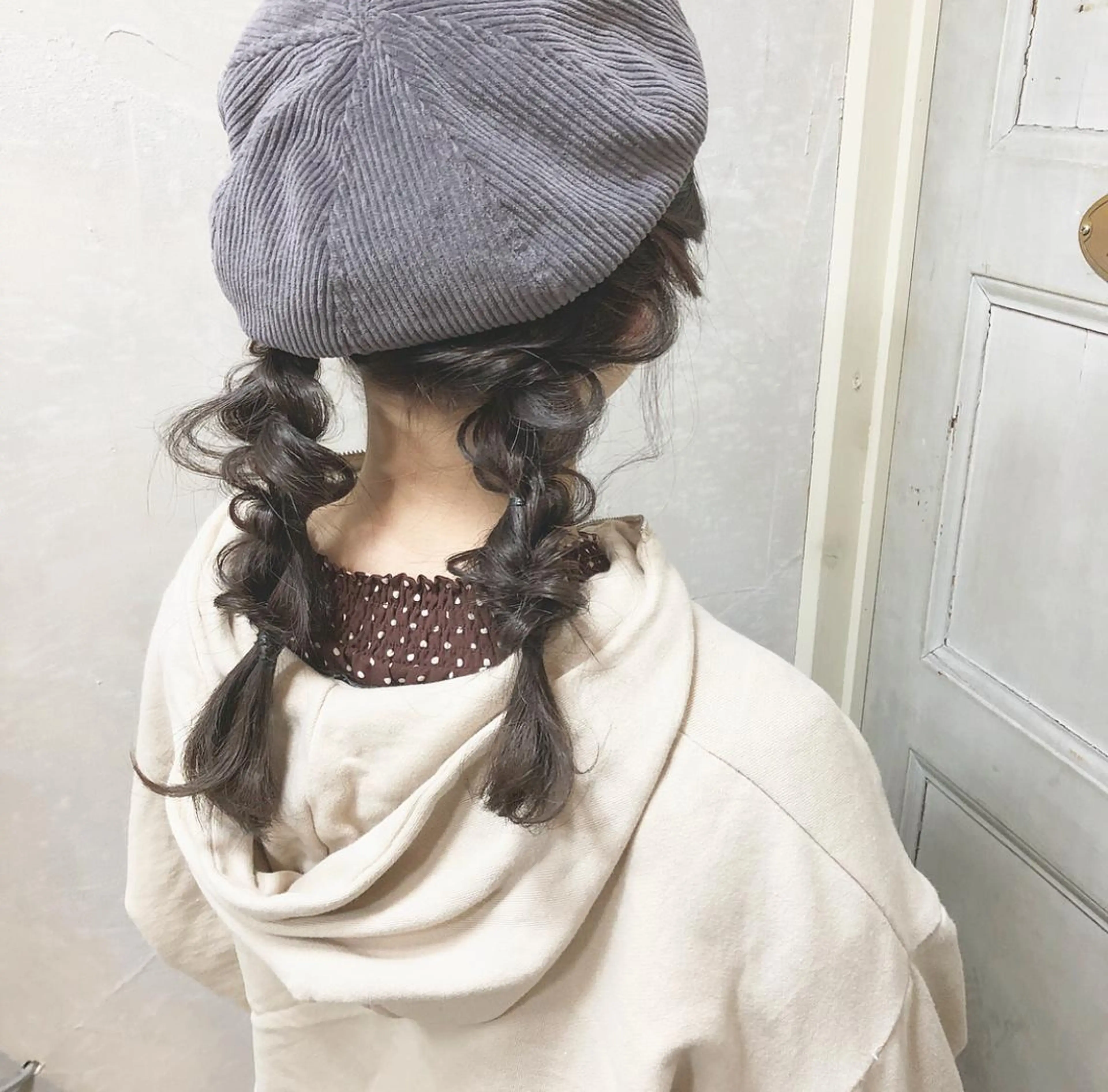 セミロング カラー ヘアアレンジ グレージュ autre所属・大久保 ひでなりのヘアスタイル