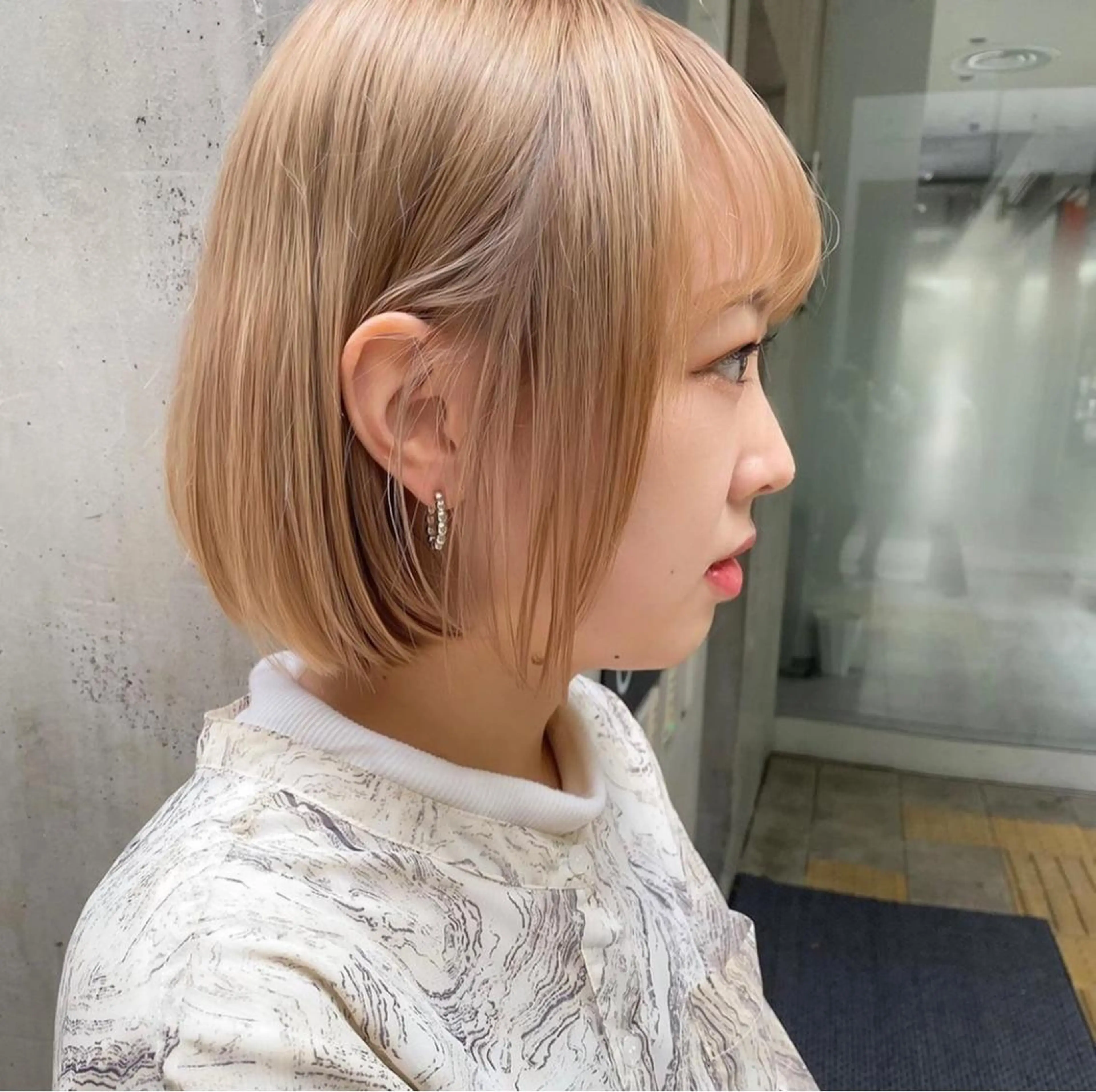 ミディアム カット ヘアカラー トリートメント ✨トレンド特化美容師 WILL上村　拳吾のヘアスタイル