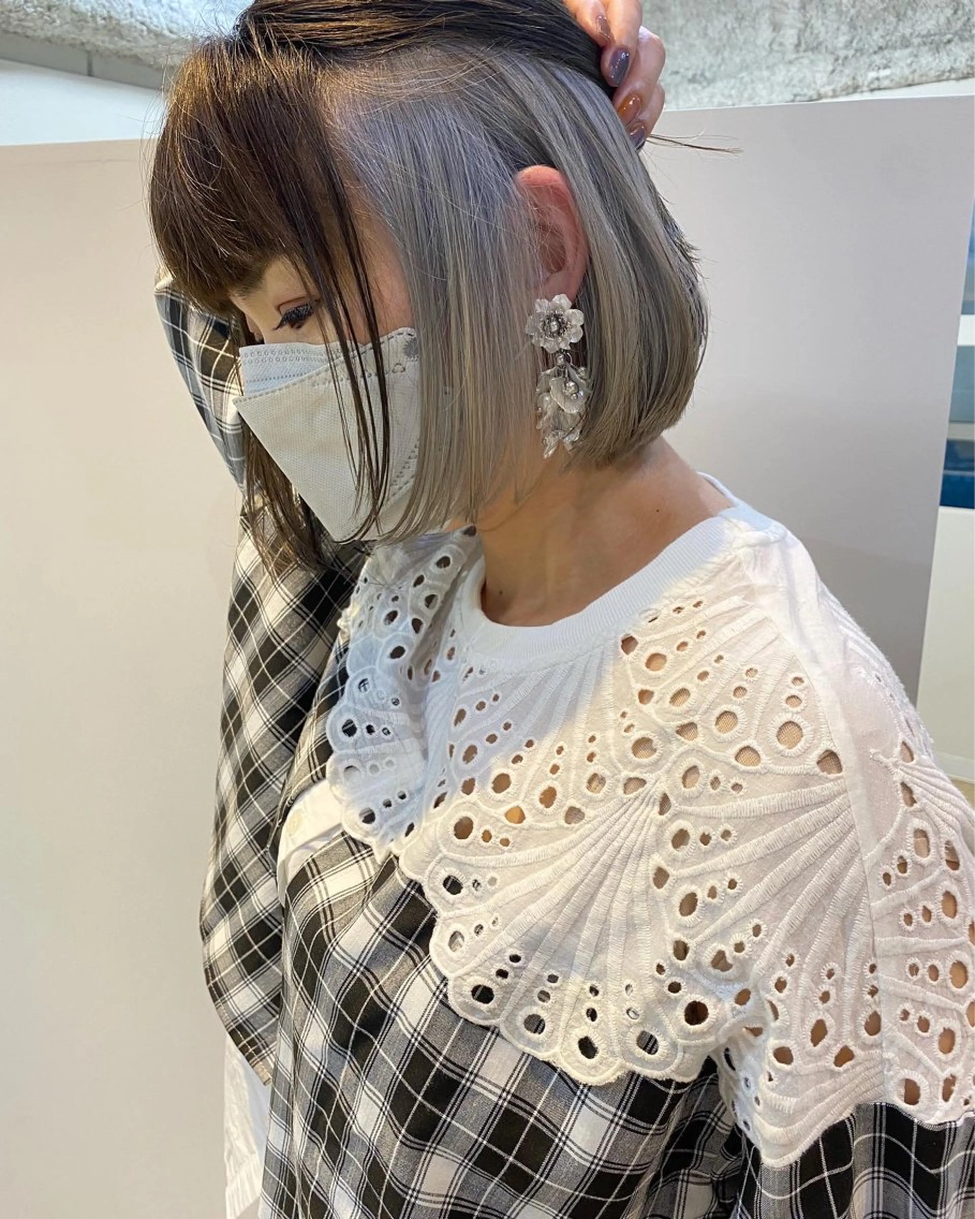 ショート カラー ヘアカラー トリートメント 長井浩気 -ナガイヒロキ-のヘアスタイル
