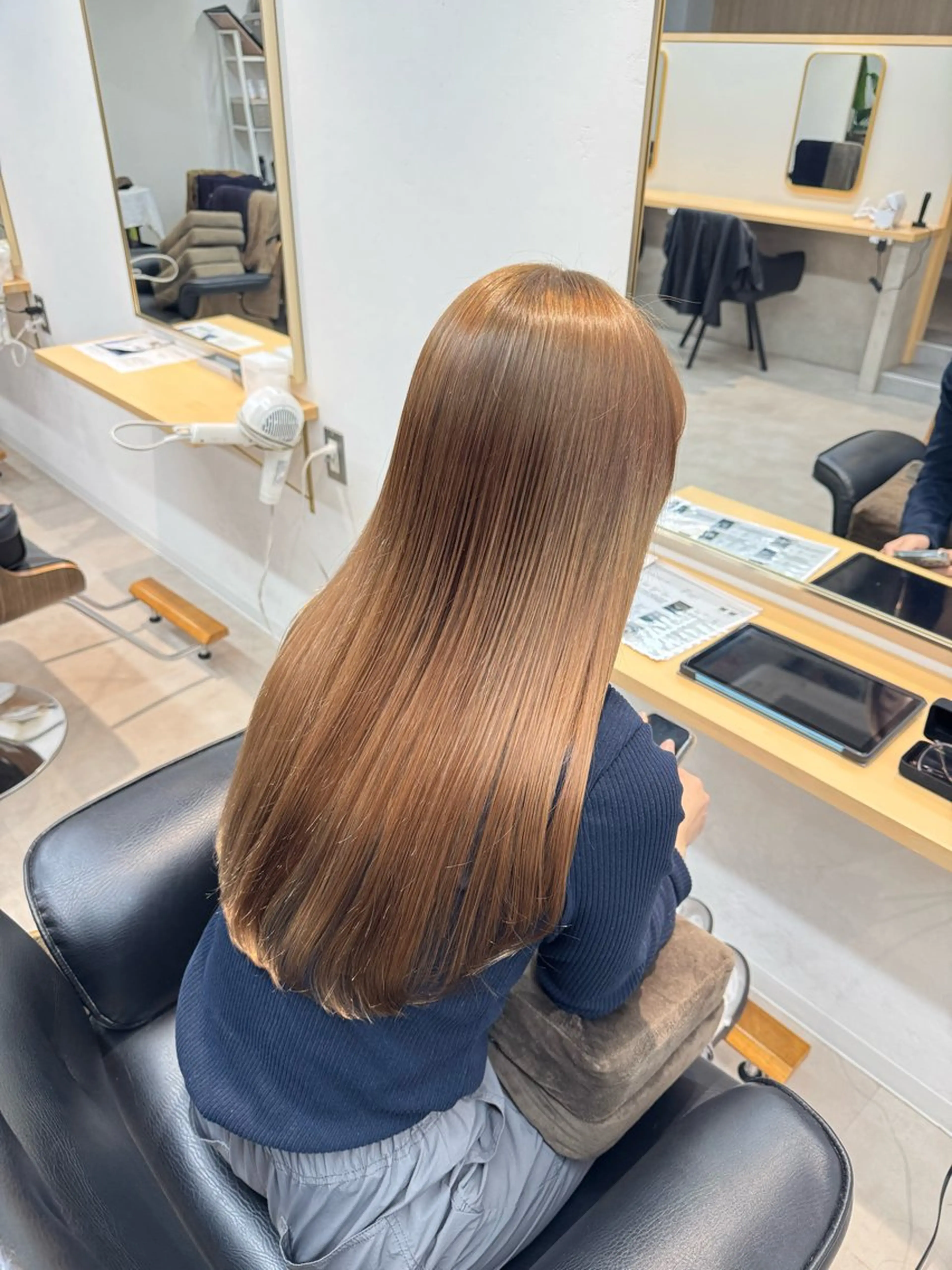 ロング ヘアカラー toto./ NICHIKAのヘアスタイル