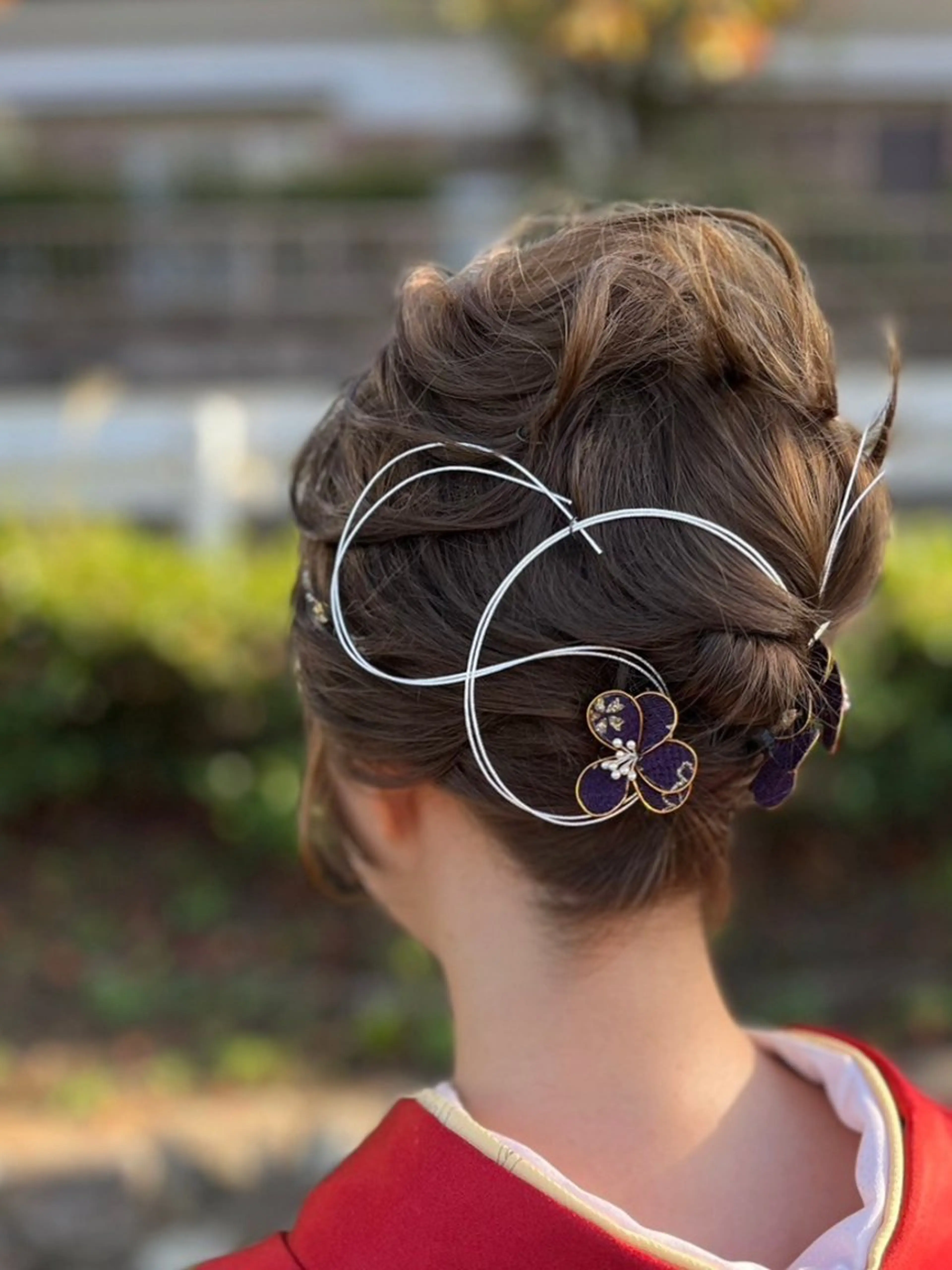 【女性向け】まとめ髪の写真