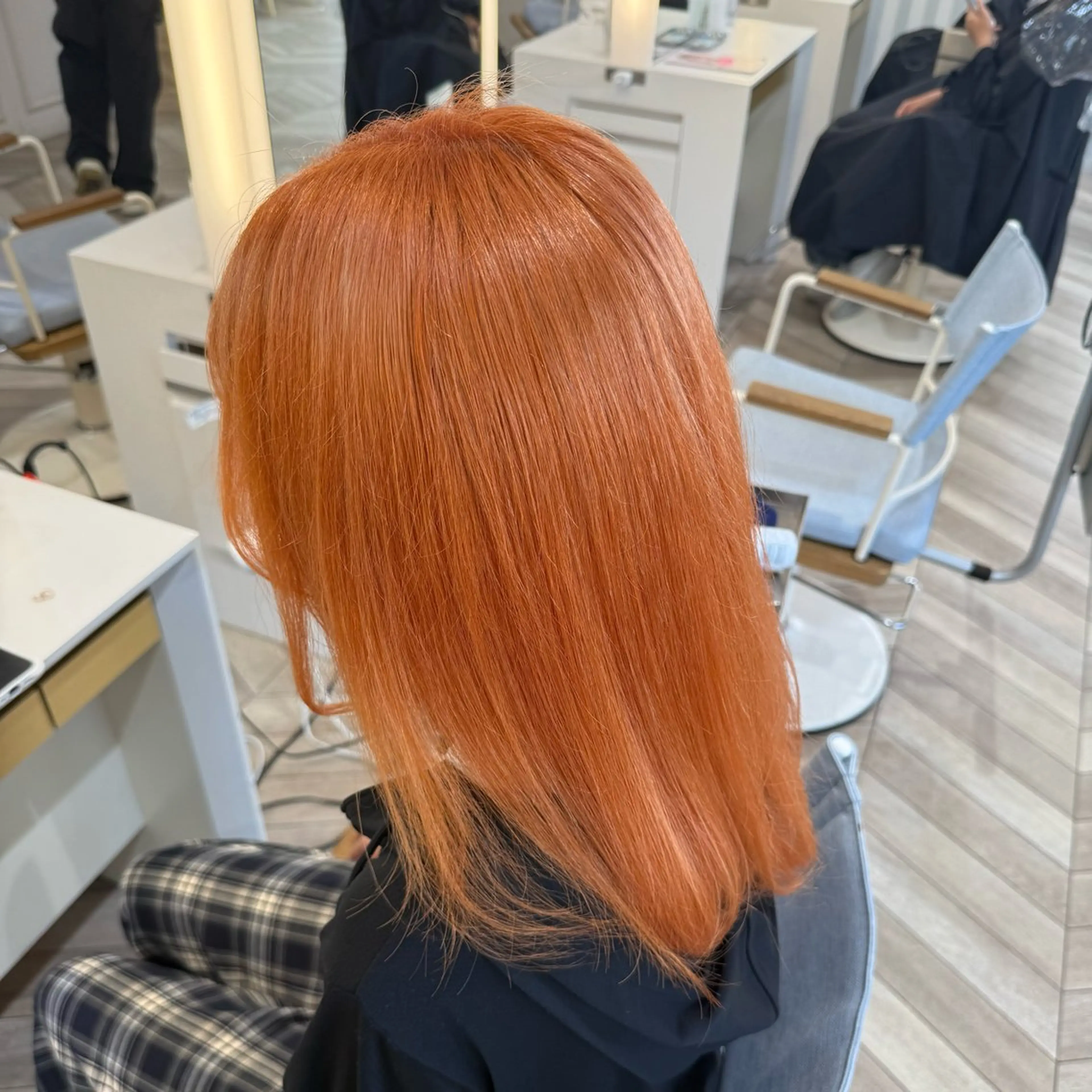 セミロング カット ヘアカラー 髪質改善/艶カラー 🐬Rino🌙のヘアスタイル