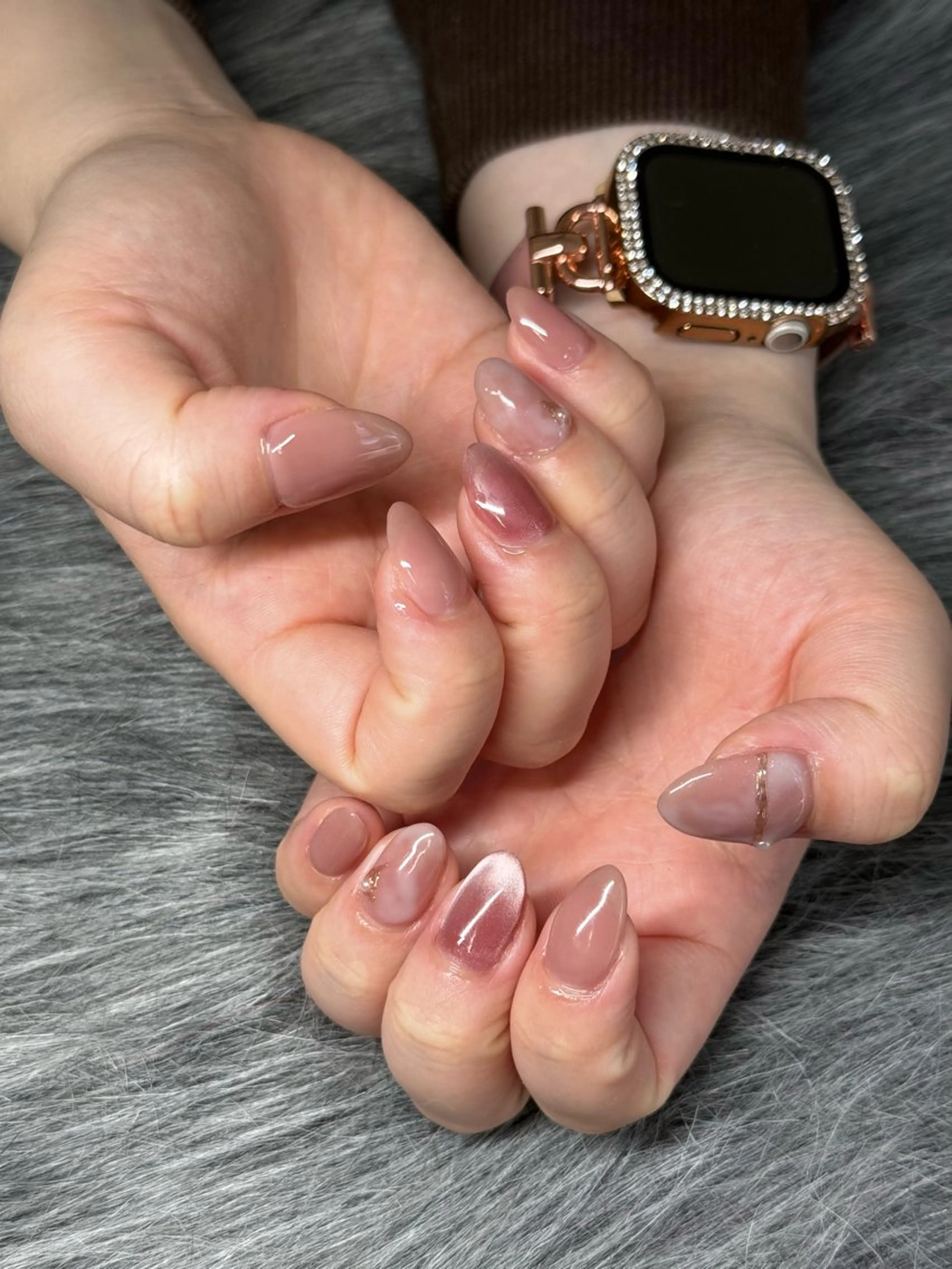 ネイル ハンドネイル MITSUME 🎀 yumeのネイルデザイン