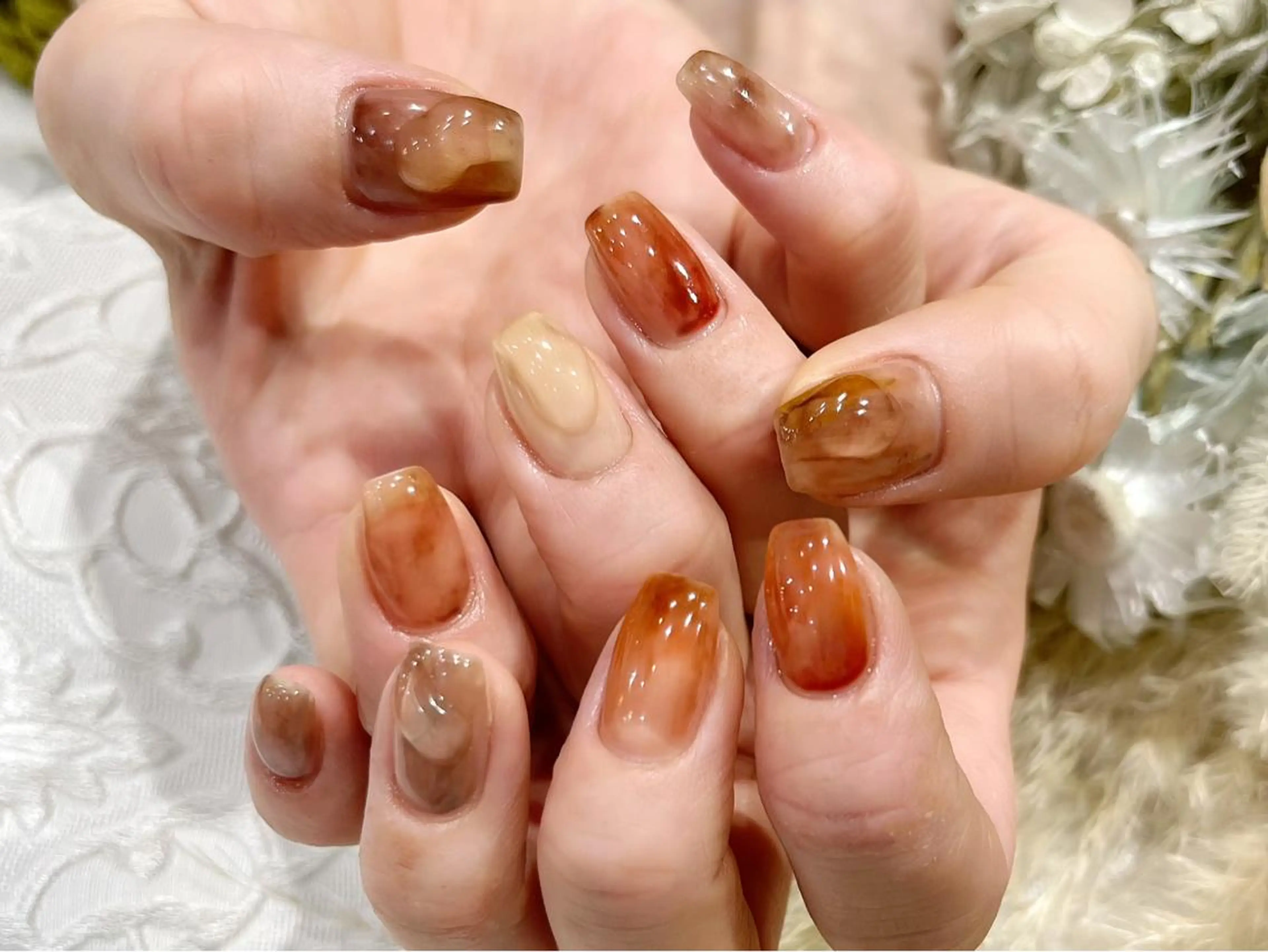 ネイル 持ち込み nailsalon Mirrorのネイルデザイン