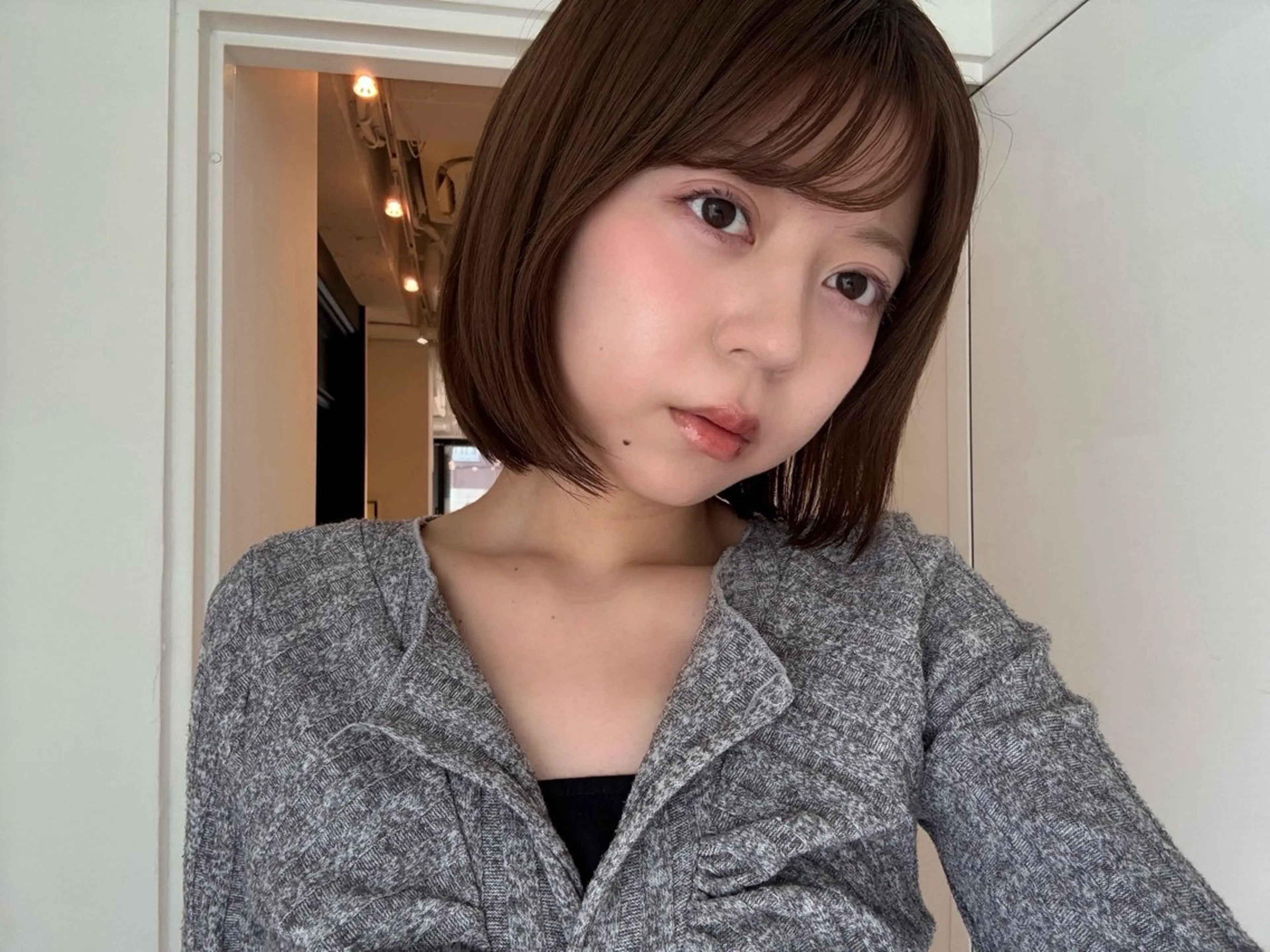 ショート カラー カット ヘアカラー riria/ボブ /ブラウンカラー🎀のヘアスタイル