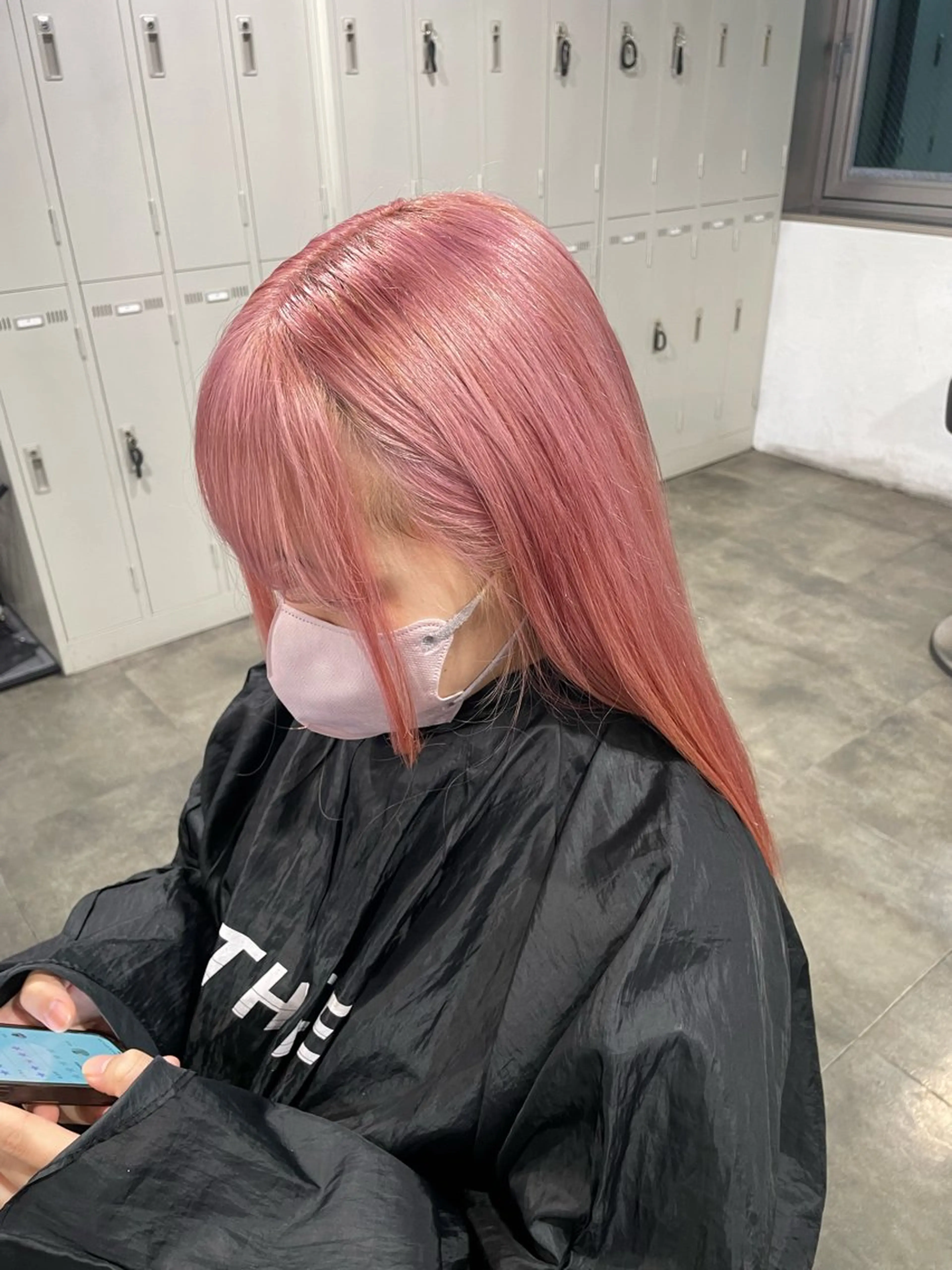 ロング ハイトーンブロンド 横浜💞ミオのヘアスタイル