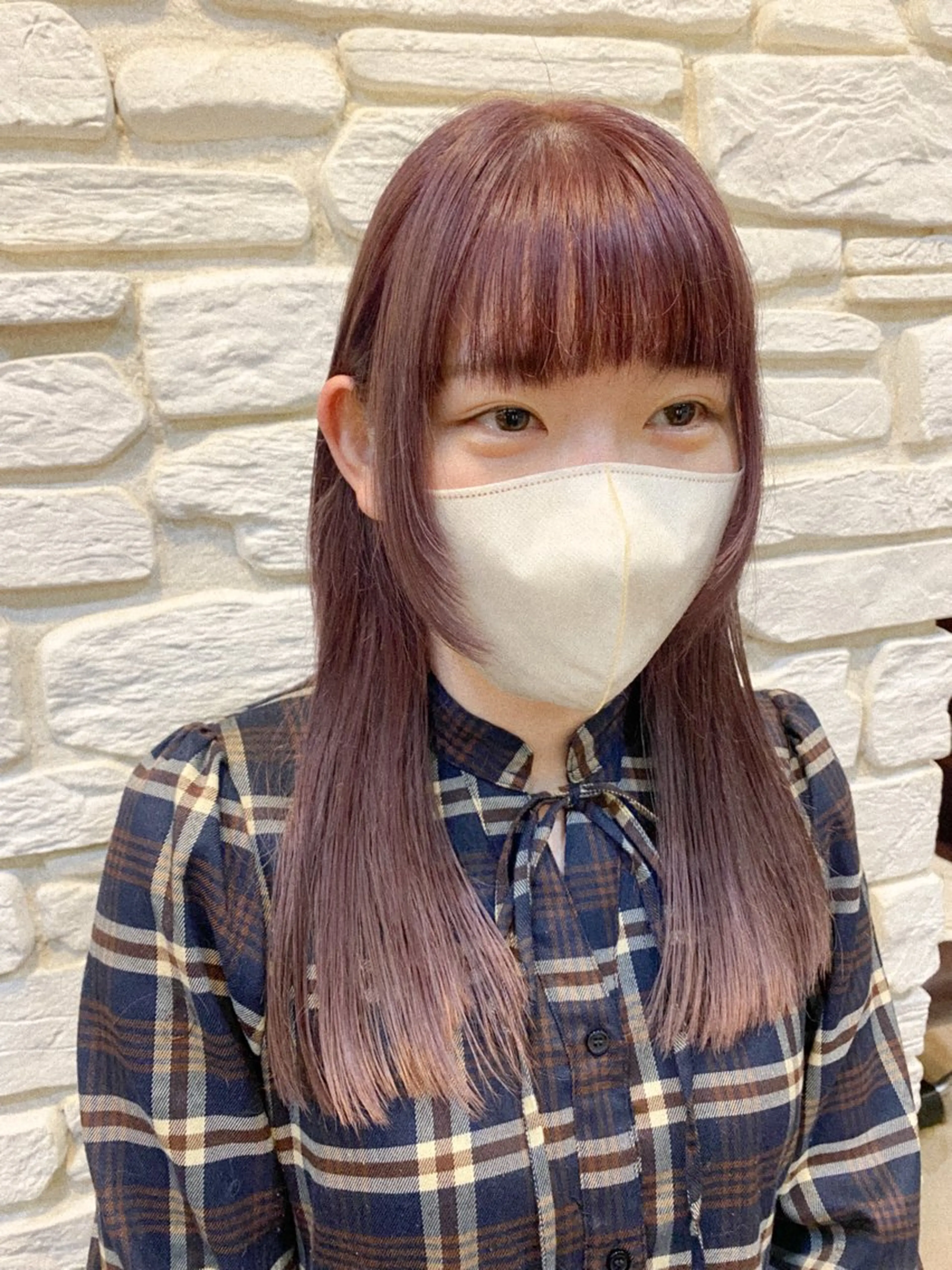 セミロング カット ヘアカラー トリートメント maika /layer cutのヘアスタイル