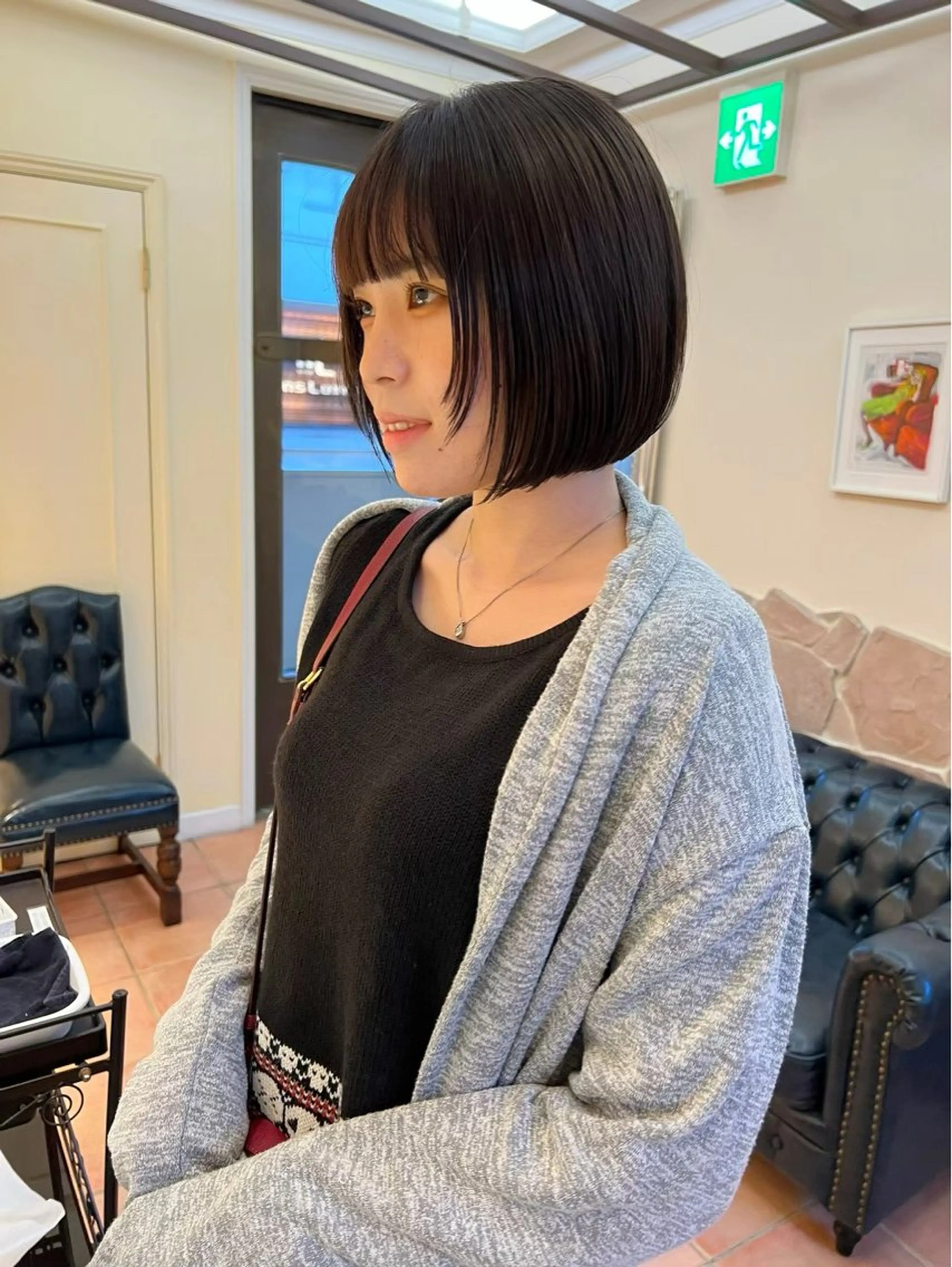 ミディアム ハイライト 髪質改善 縮毛矯正 トリートメント 艶髪/髪質改善/ NATSUKI🍯のヘアスタイル