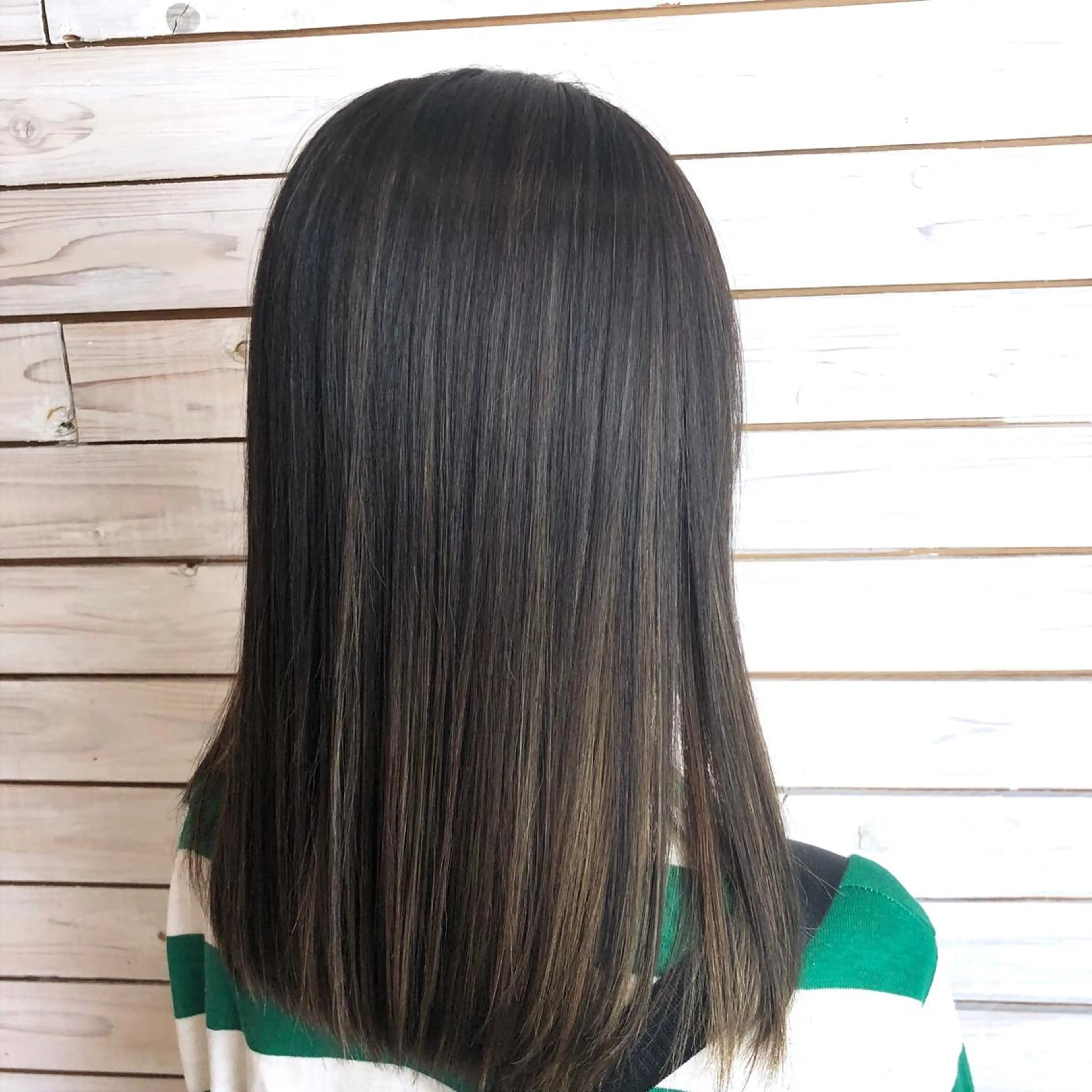 ロング カラー カット ヘアカラー 藤井 一輝のヘアスタイル