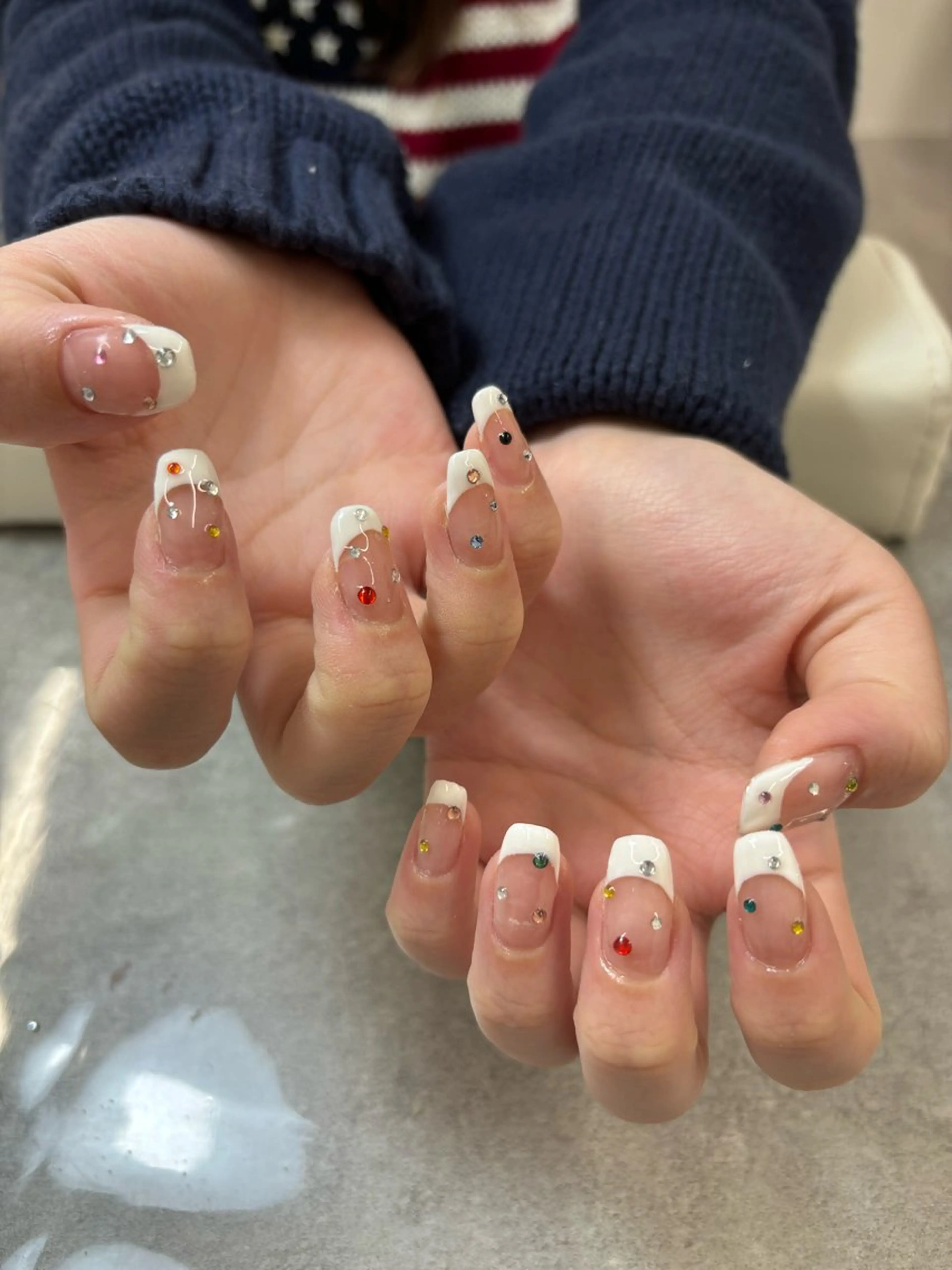 ミディアム ハンドネイル Bunnylash 💅💖AKINAのネイルデザイン