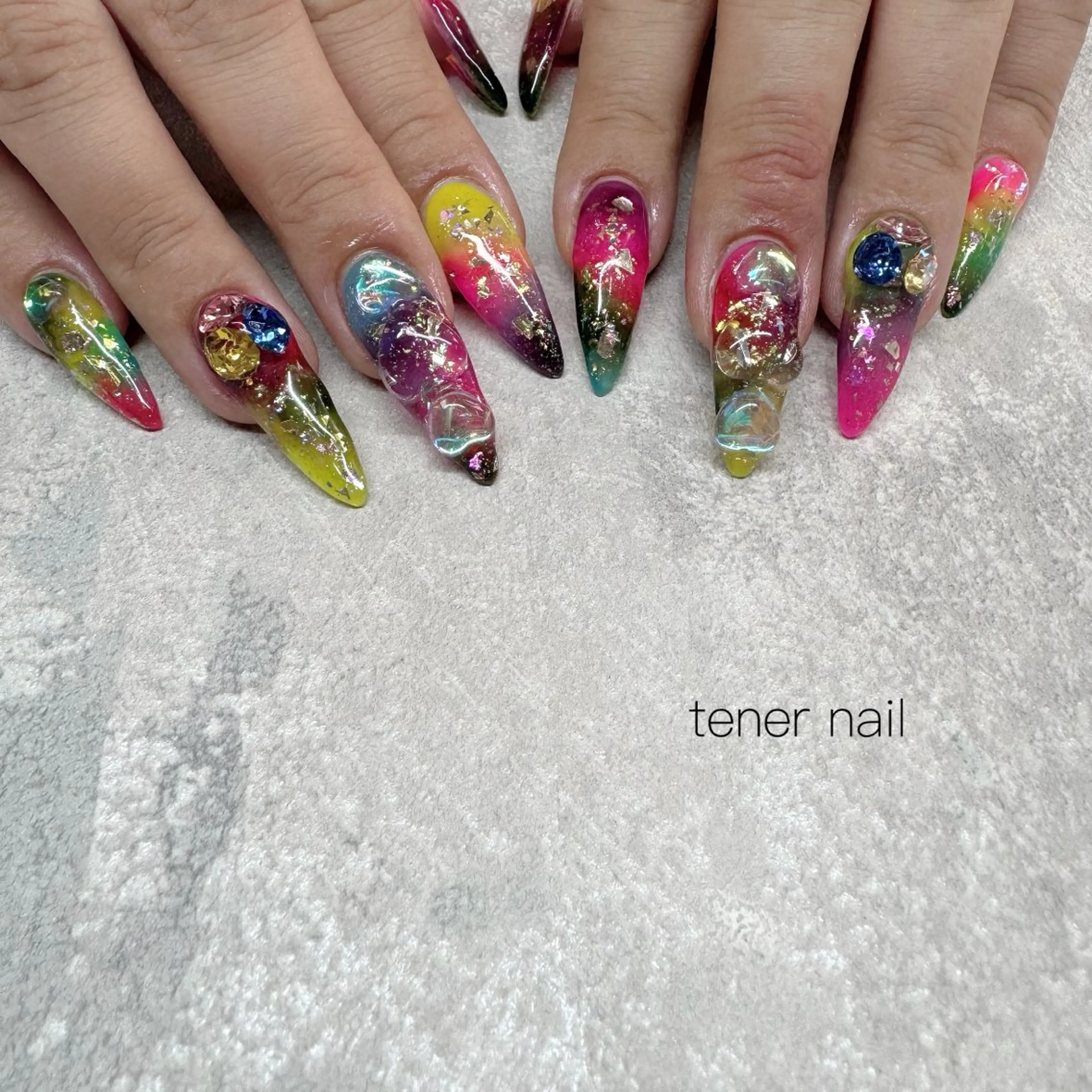 ネイル ハンドネイル tener  nail  テネルネイル所属・テネルネイル tener nailのネイルデザイン