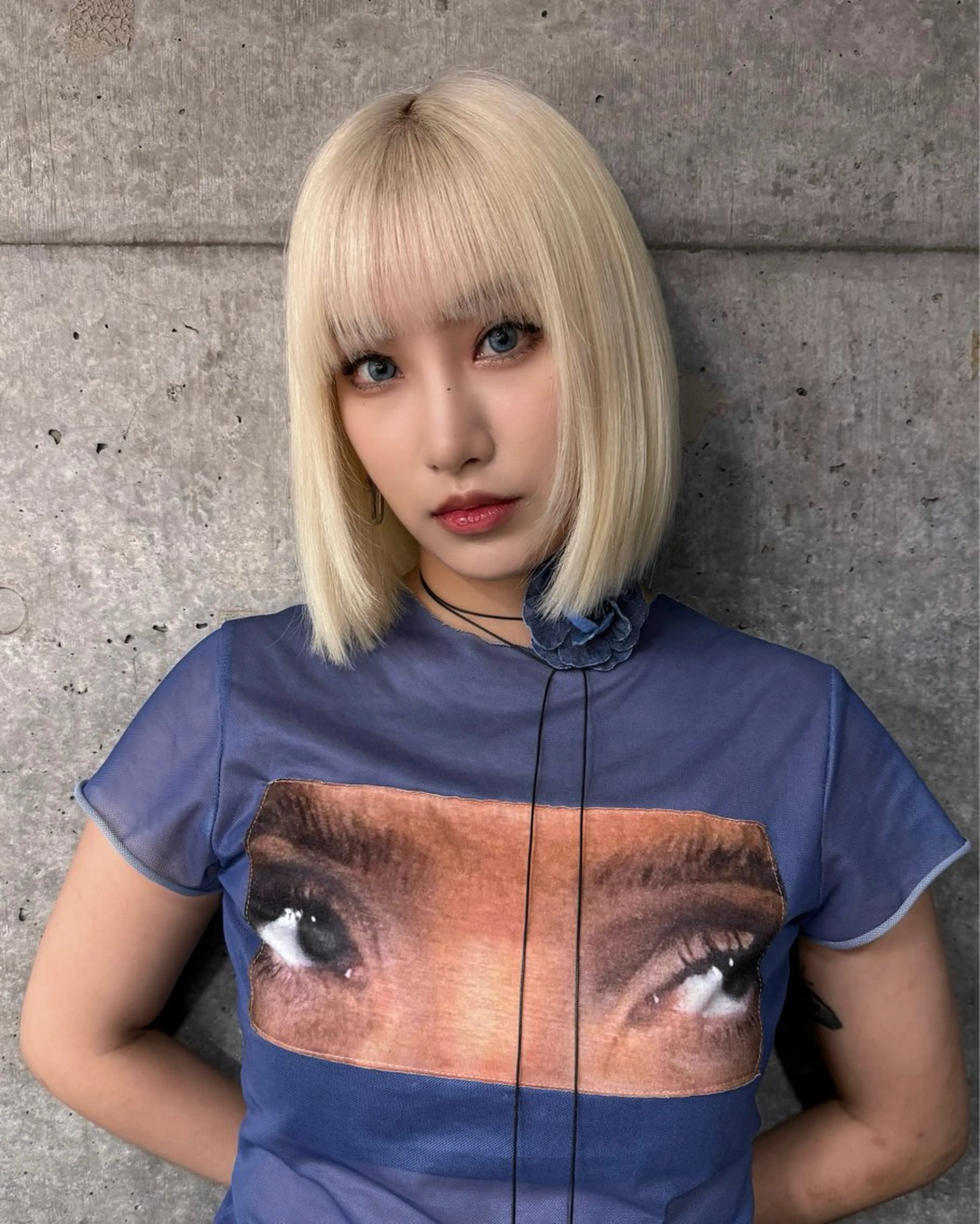 ショート カラー 🐈‍⬛🌙中野 紗知🌙🐈‍⬛のヘアスタイル