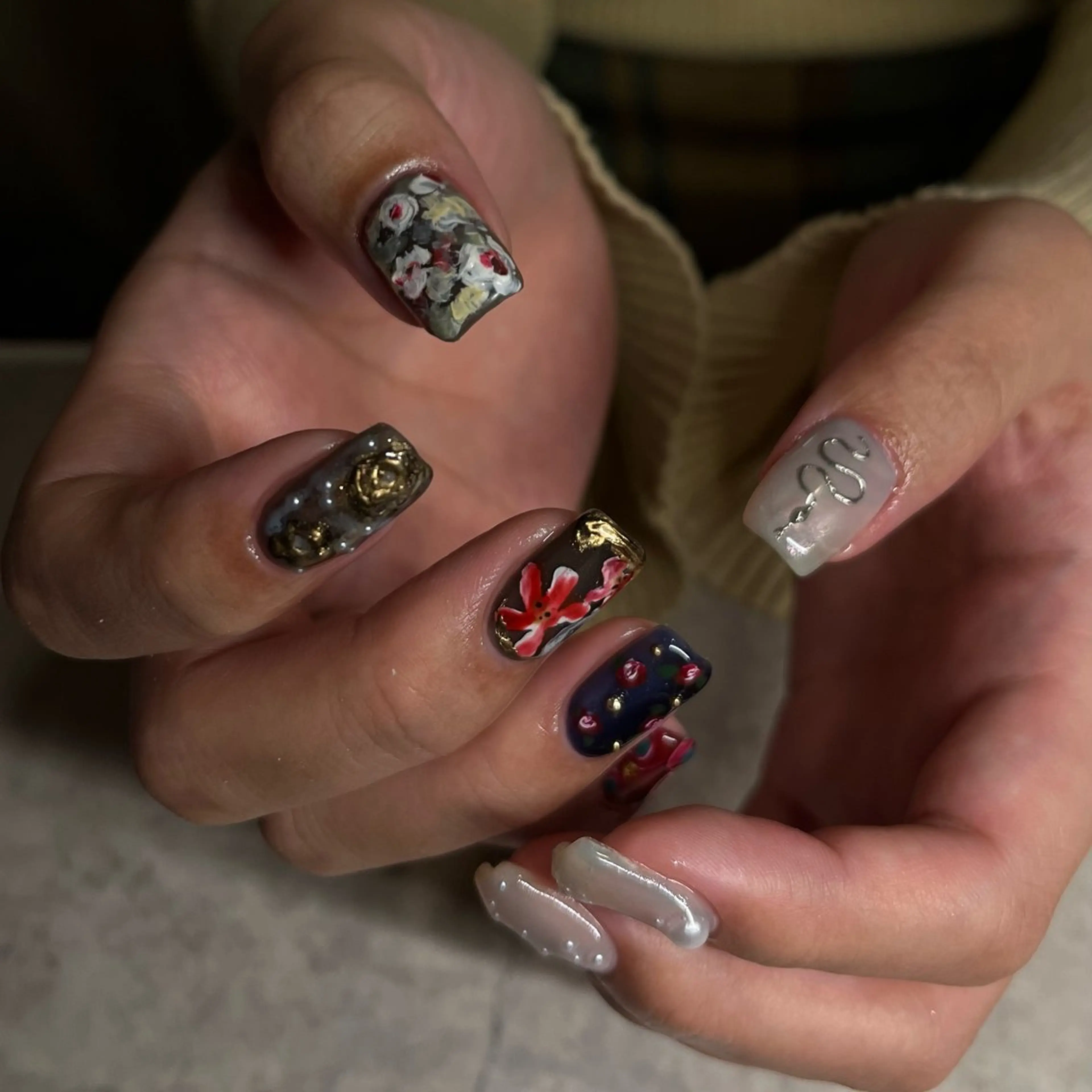 ネイル ハンドネイル nail salon O (en)所属・vegh. nail／阿波座のネイルデザイン