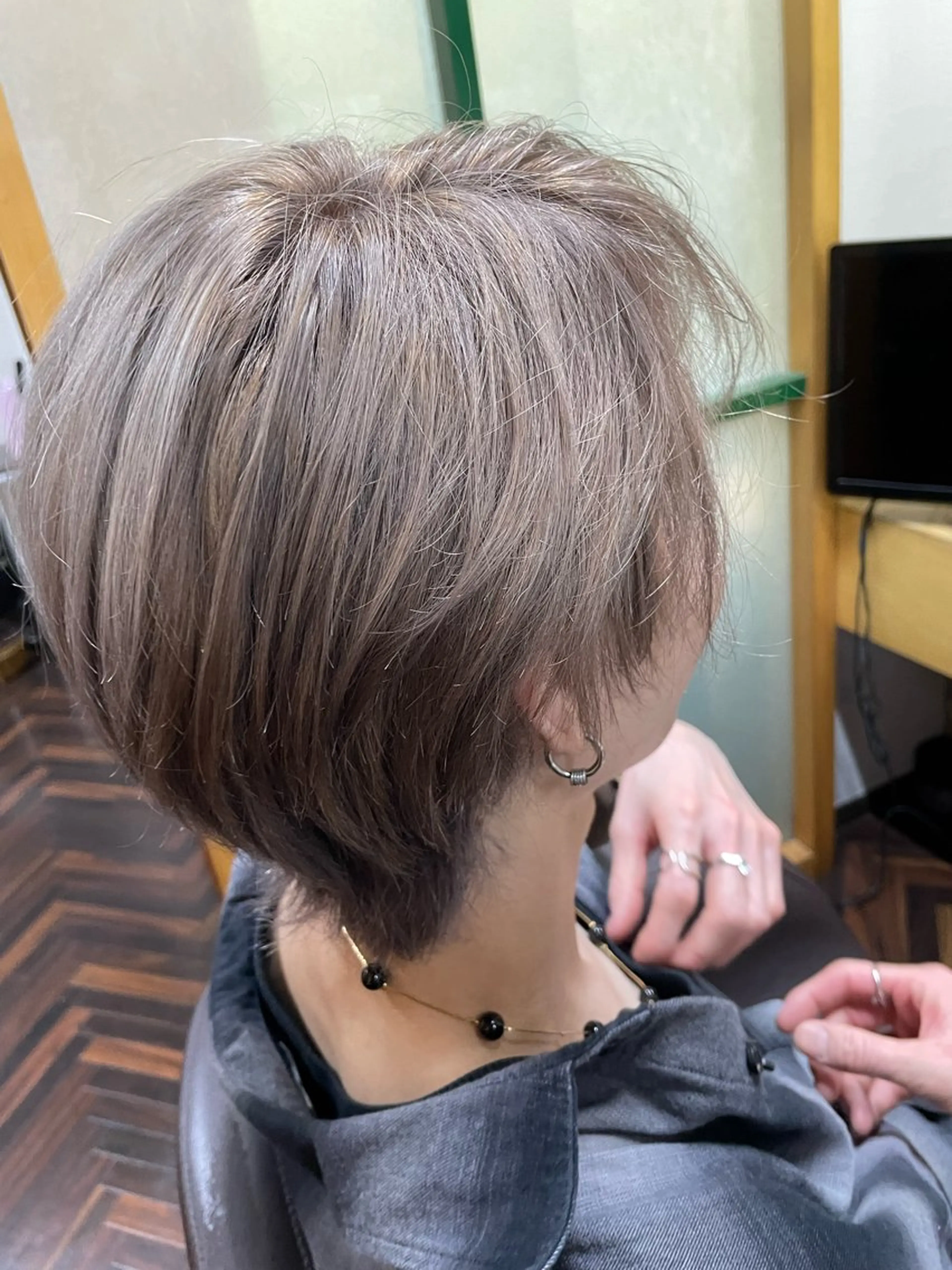 メンズ メンズブリーチ katae sayoriのヘアスタイル