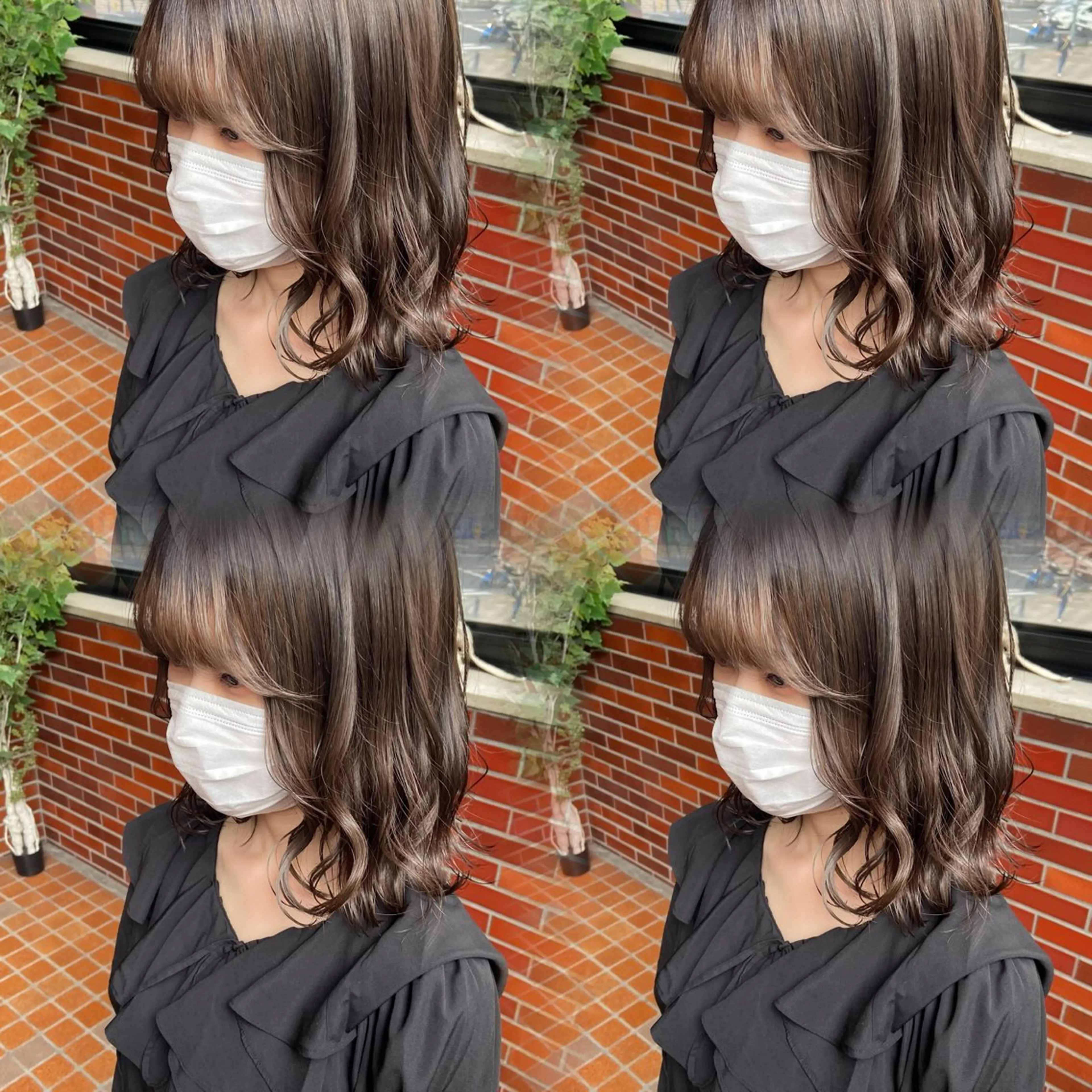 セミロング カット トリートメント ヘアセット 全店売上No.1🏆 美髪/艶髪✨深江裕稀のヘアスタイル