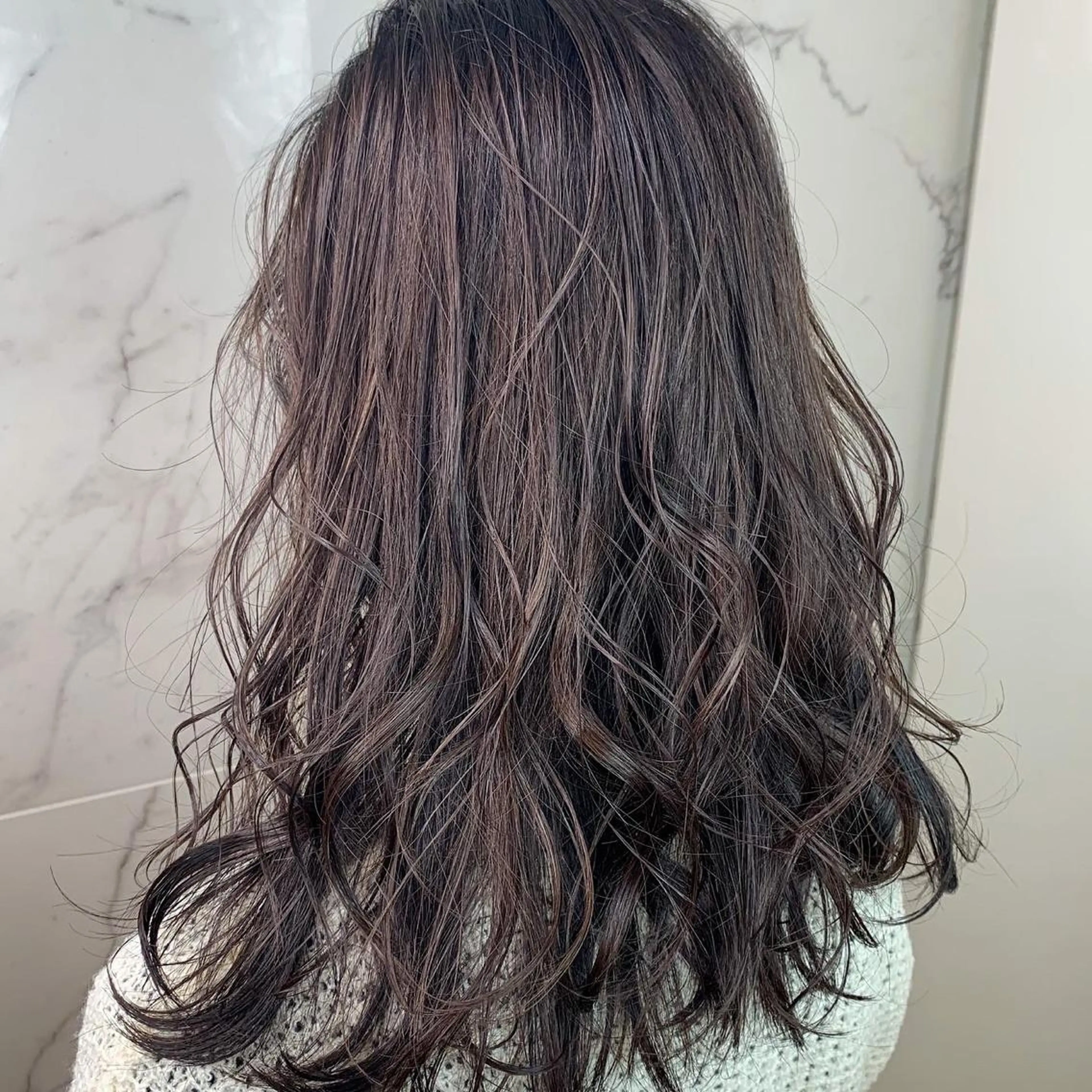 ミディアム 髪質改善IENA店長 小泉拓のヘアスタイル