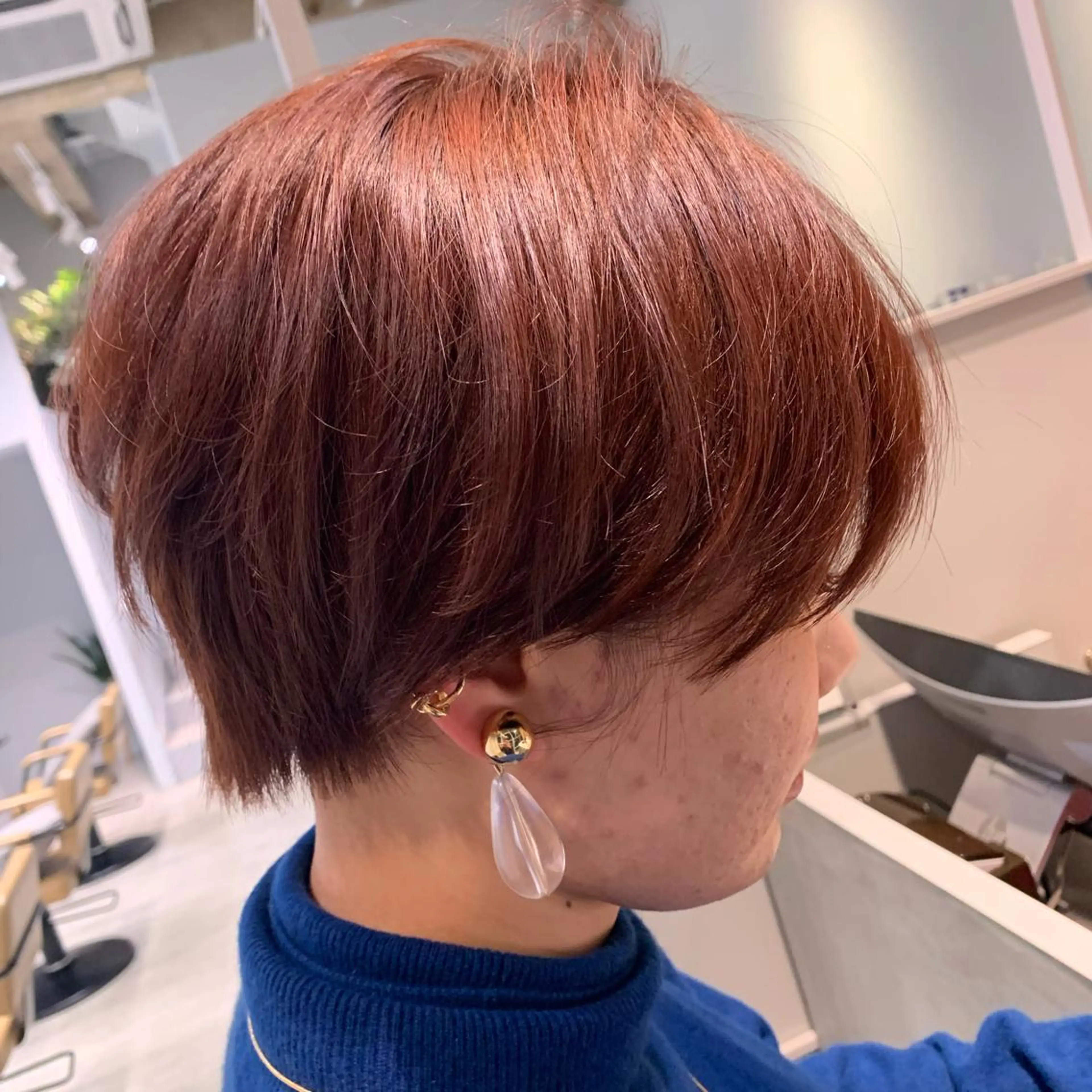 カラー 鈴木 真司のヘアスタイル