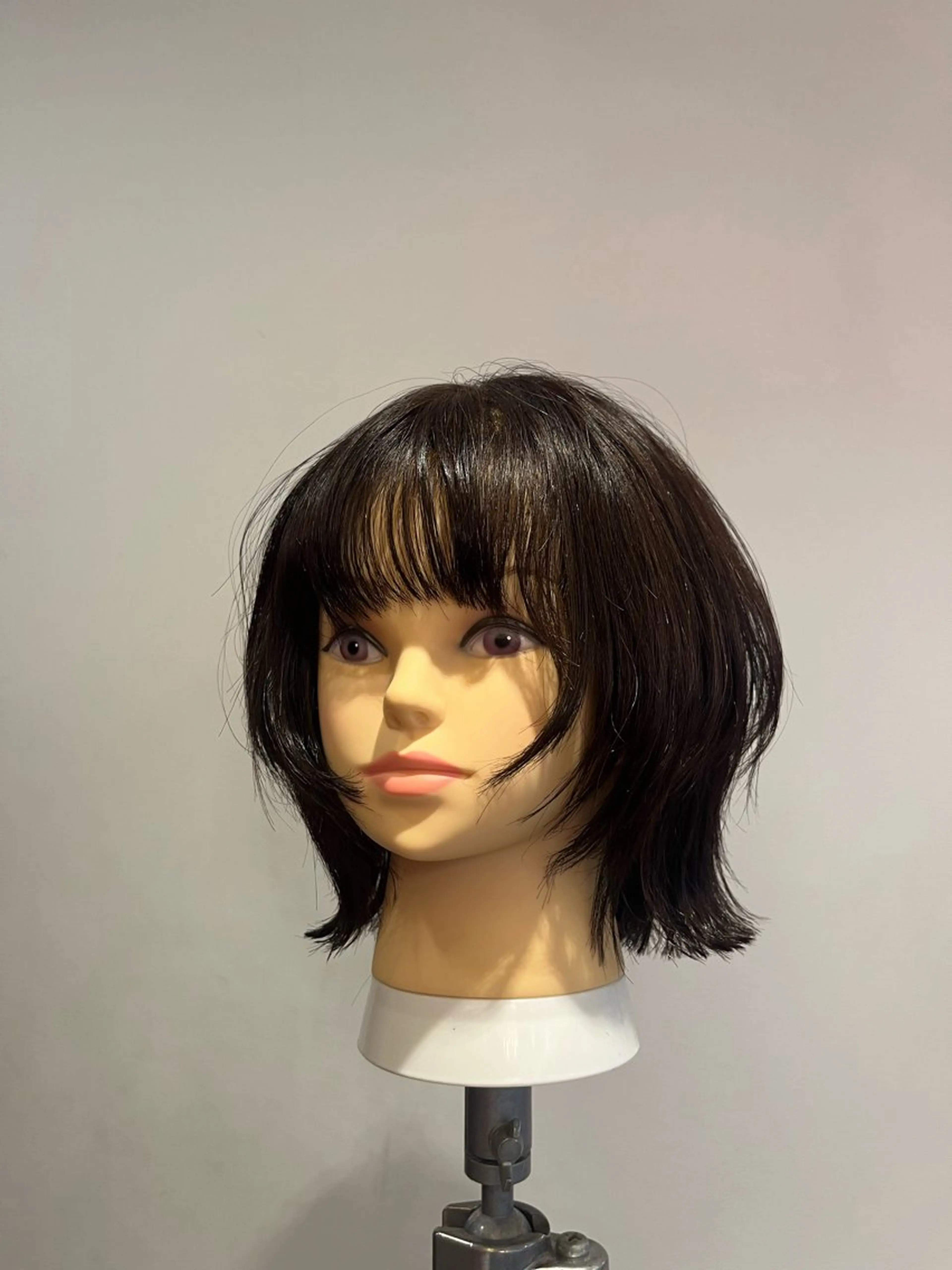 ミディアム ボブレイヤー ボブ 顔まわりレイヤー 顔周りカット レイヤーカット LENAHC ist アベフミナのヘアスタイル