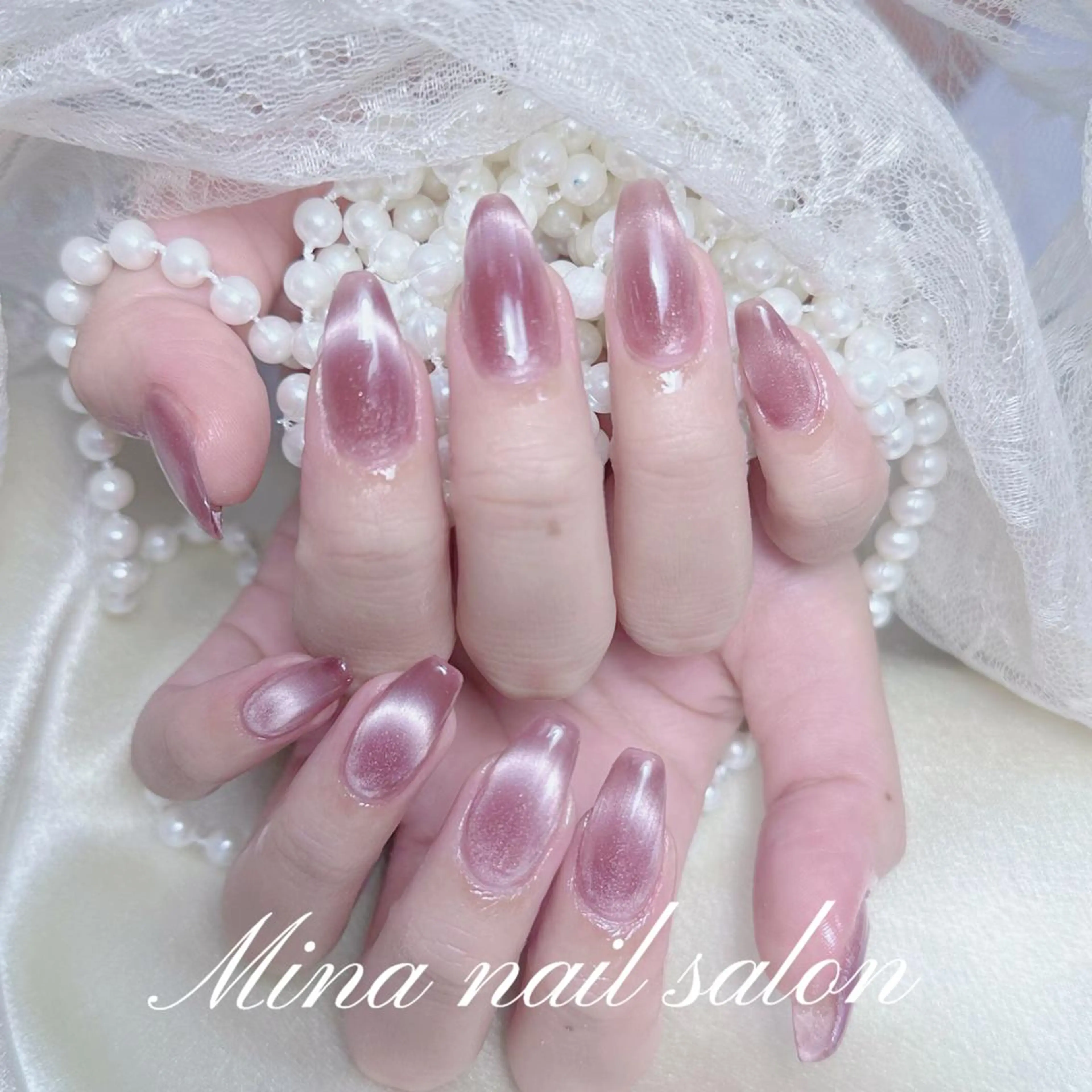ネイル Mina🧸 韓国風ネイル🎀のネイルデザイン