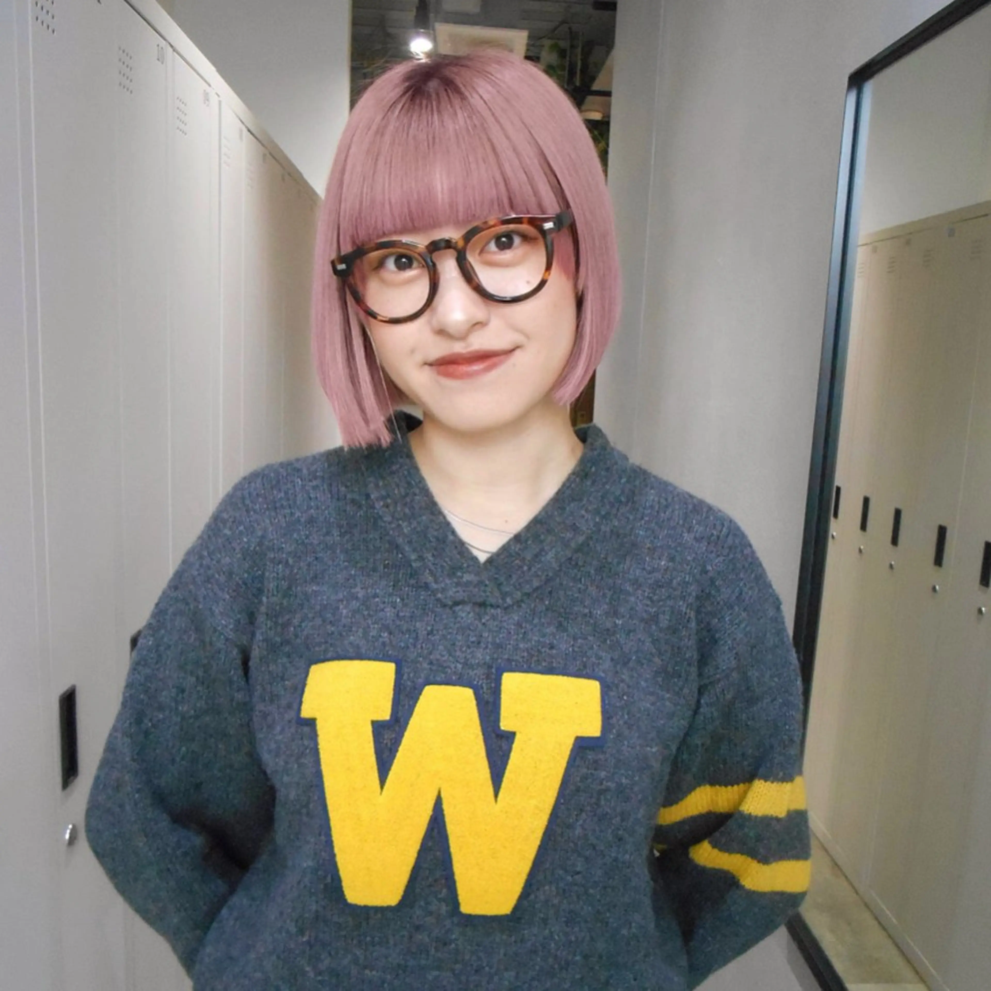 前髪カット✂️の写真