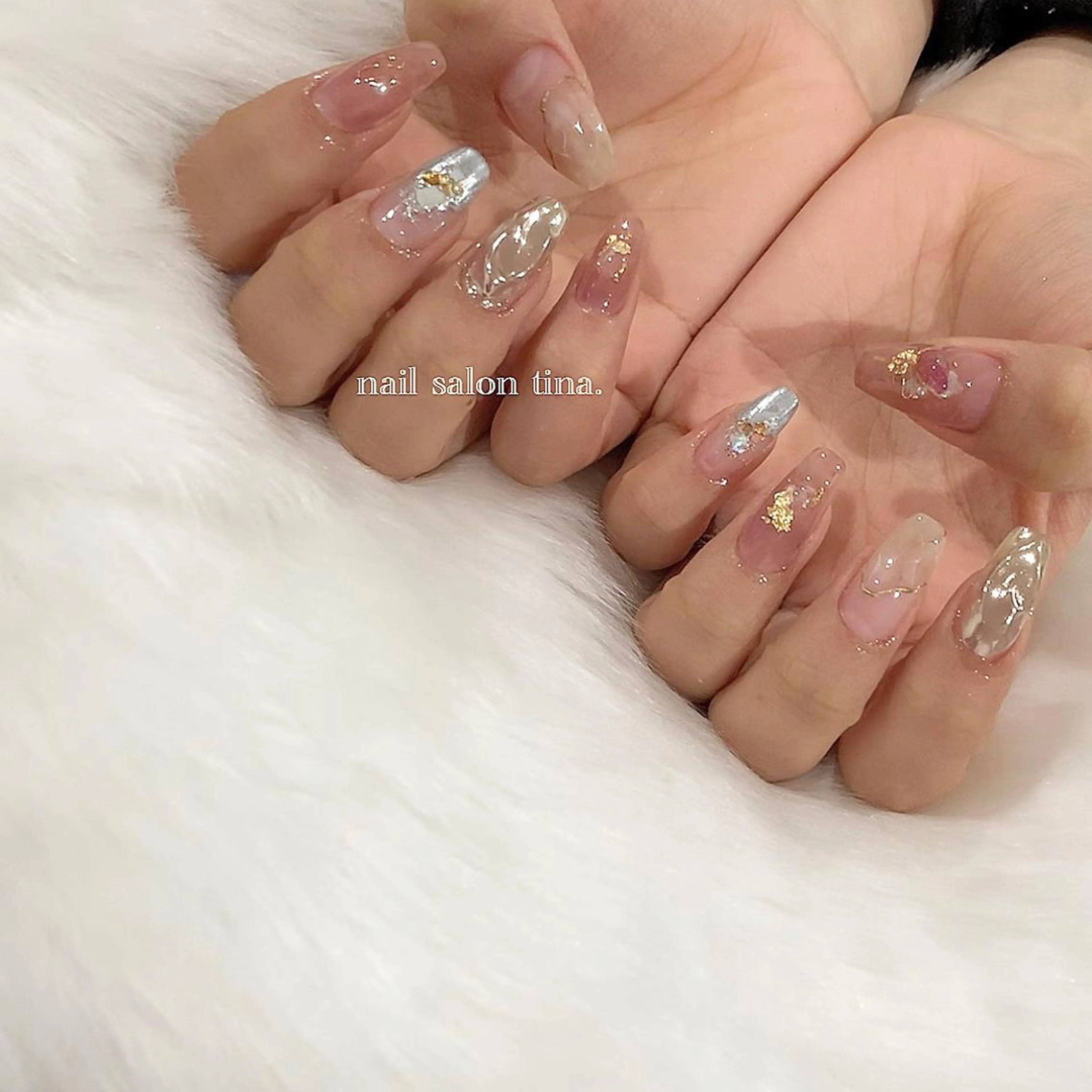 ネイル nail salon tina.所属・中山 はづきのネイルデザイン