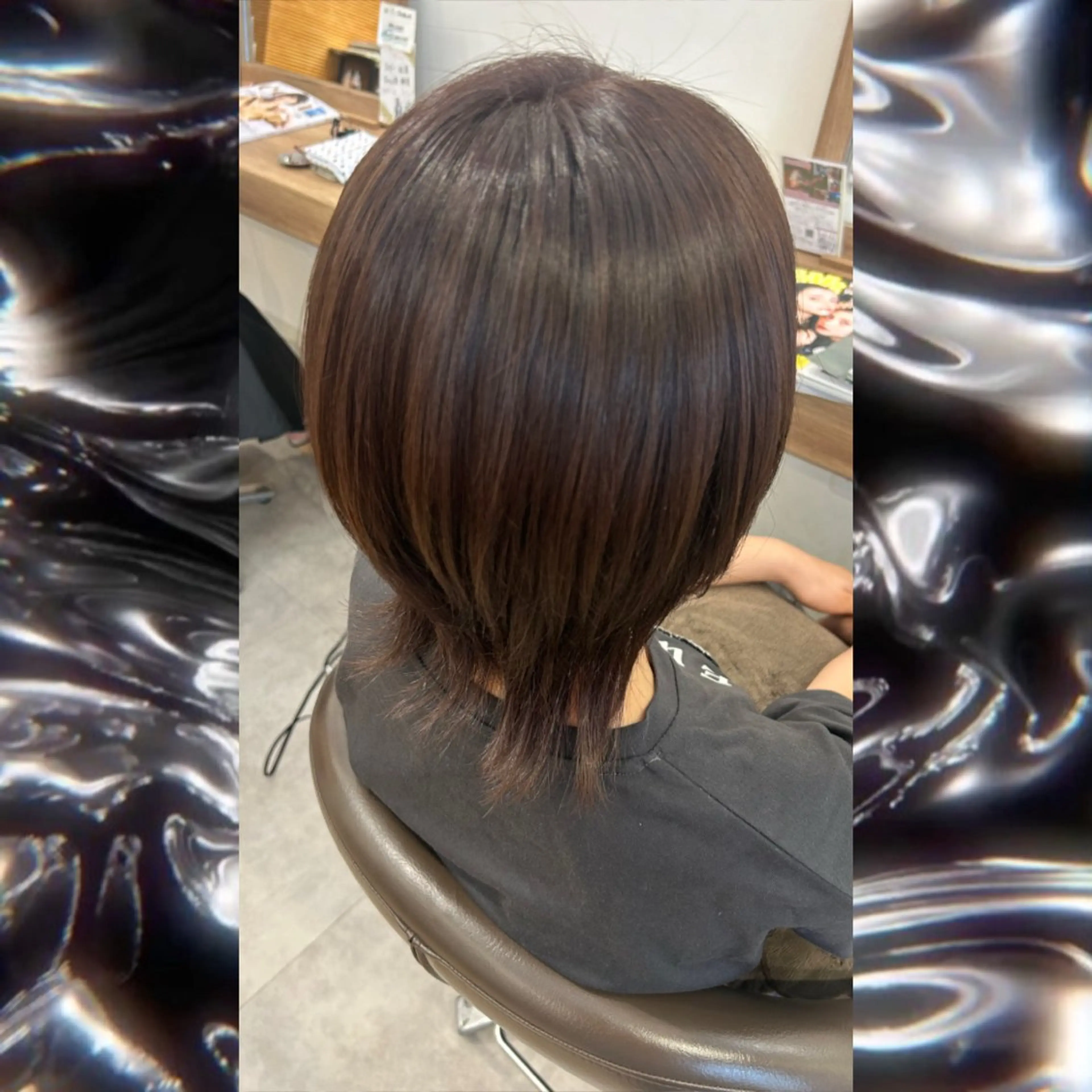カラー ベージュカラー ラベンダーカラー ヘアカラー 渡邊 玲来のヘアスタイル