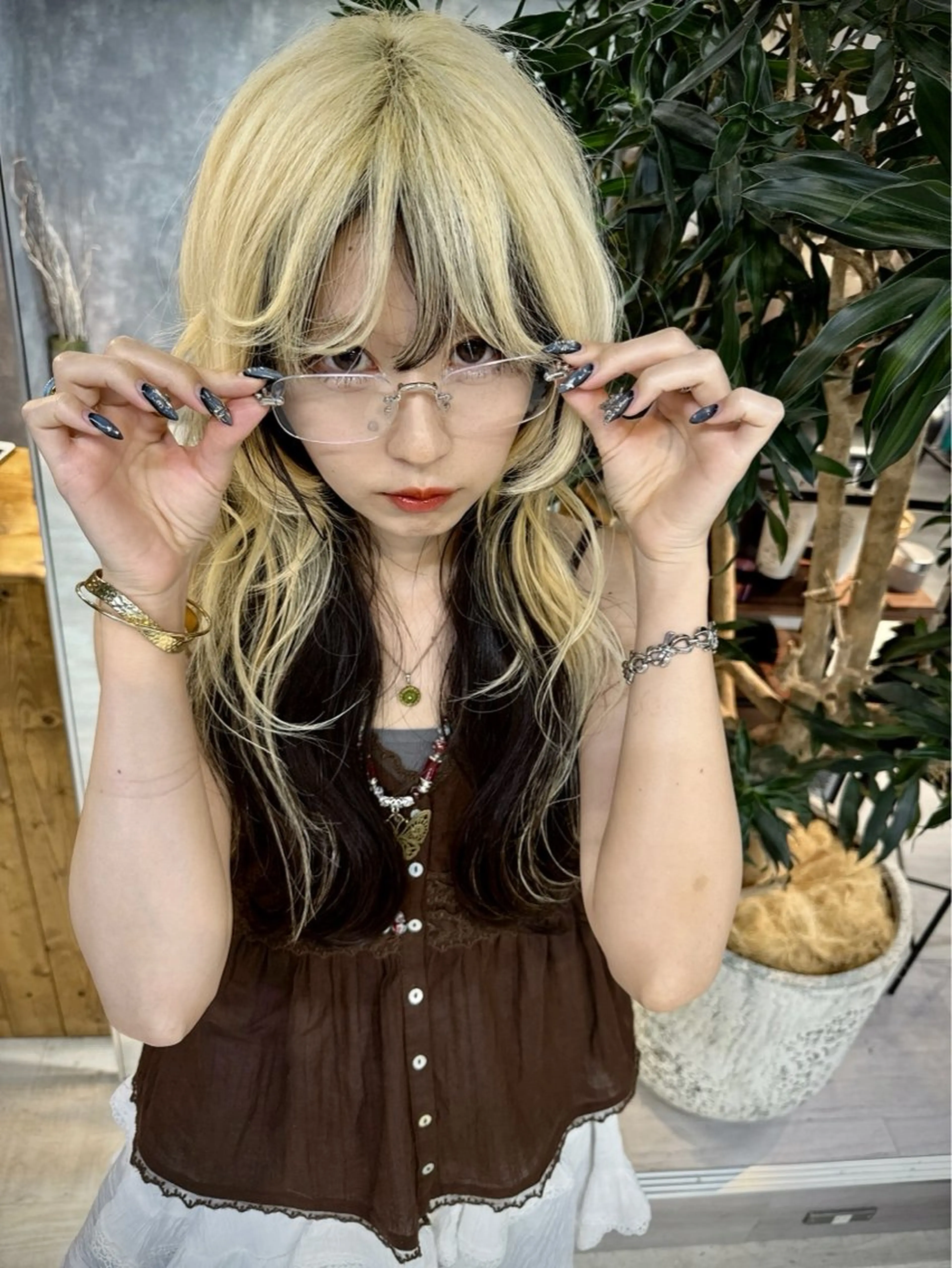 セミロング 文屋 颯のヘアスタイル