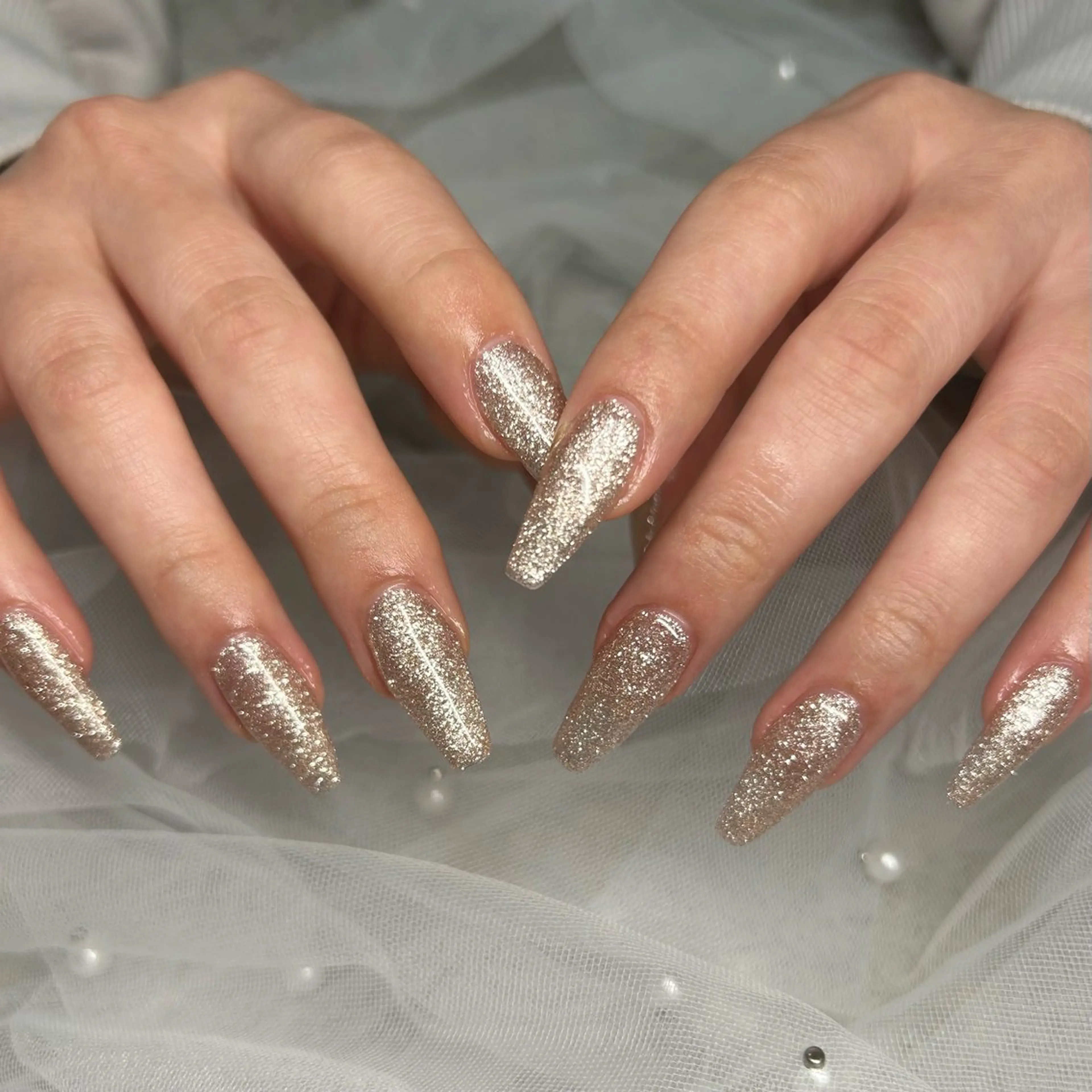 ネイル ワンカラーネイル ten nail salon　かえでのネイルデザイン